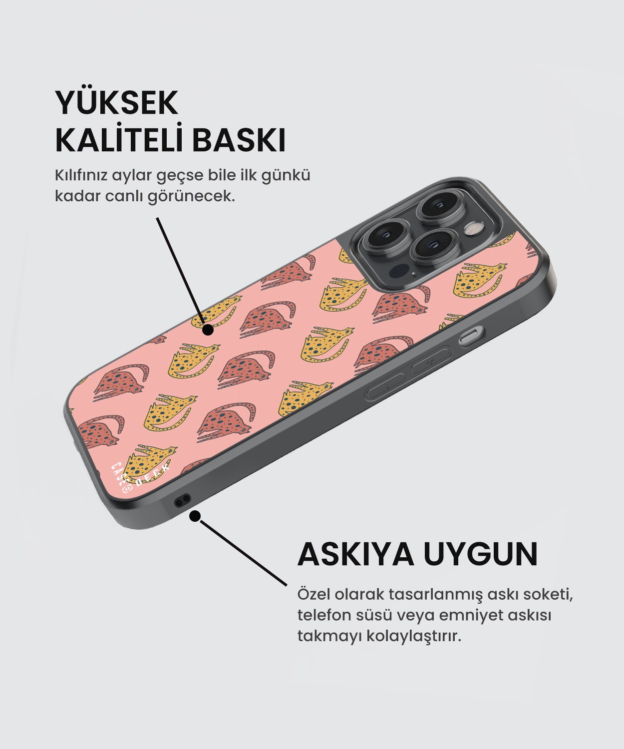 Catcase Babil iPhone Telefon Kılıfı