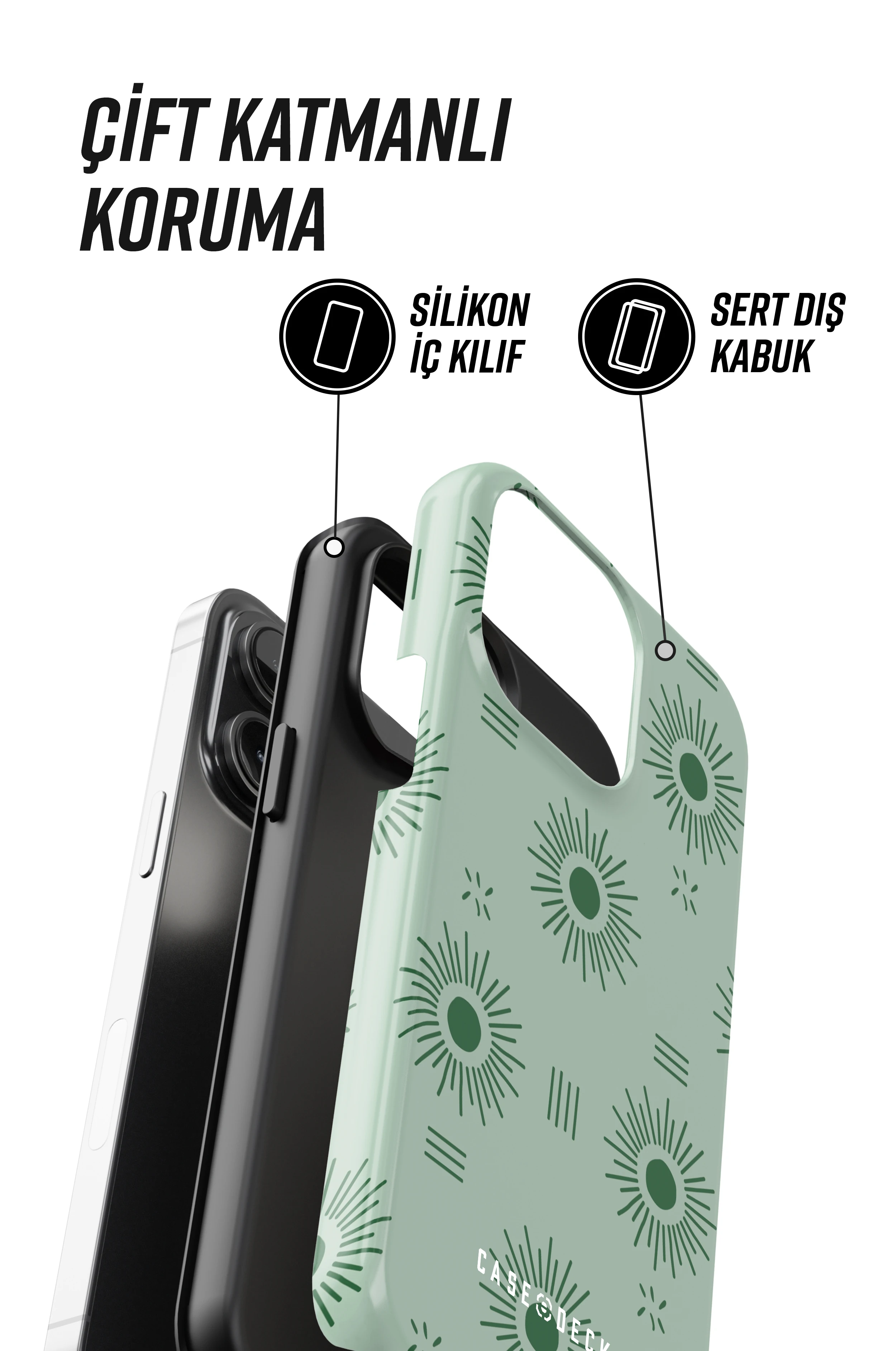 Felix Tres iPhone Telefon Kılıfı