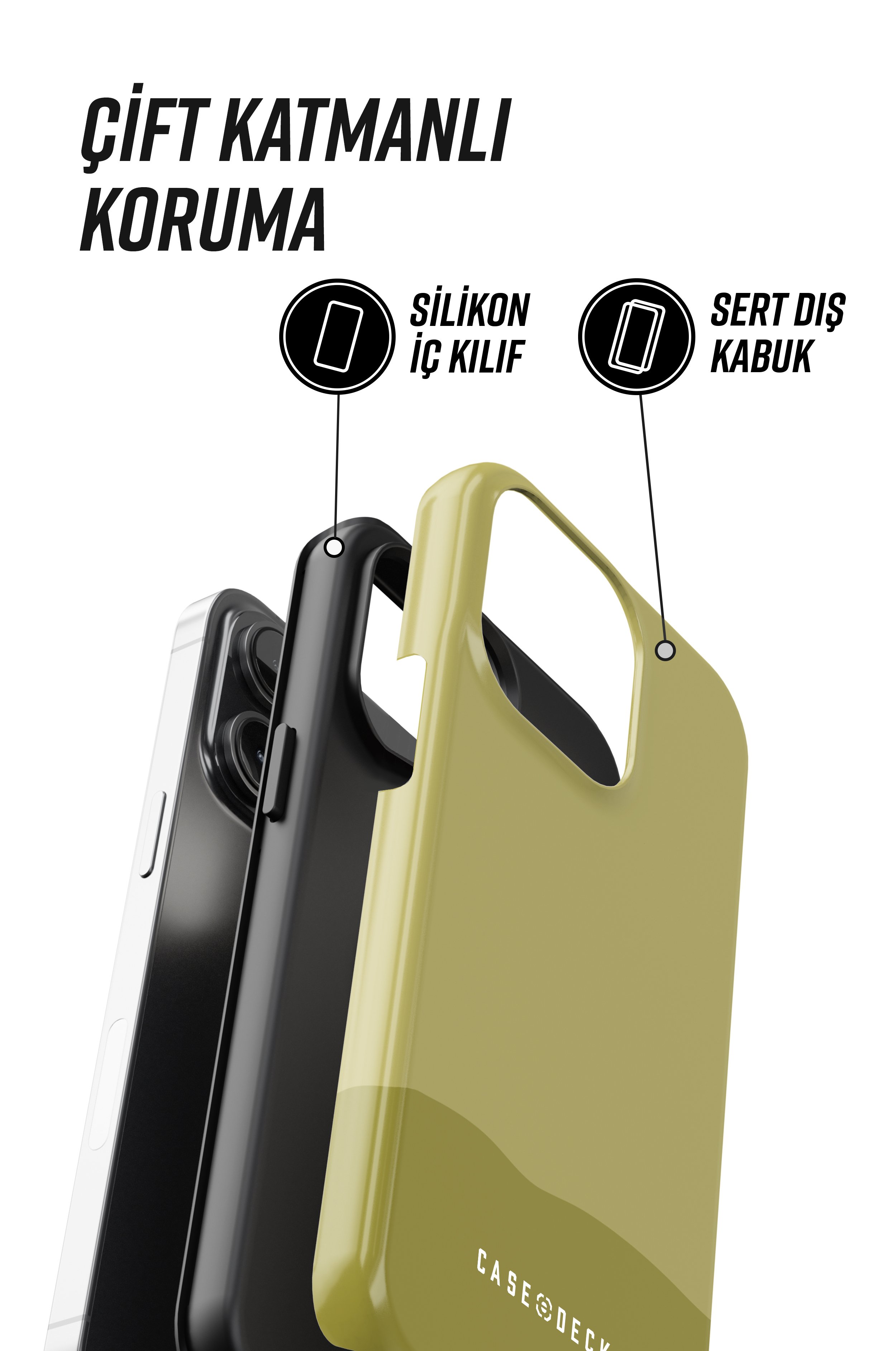 Lucidum Tres iPhone Telefon Kılıfı