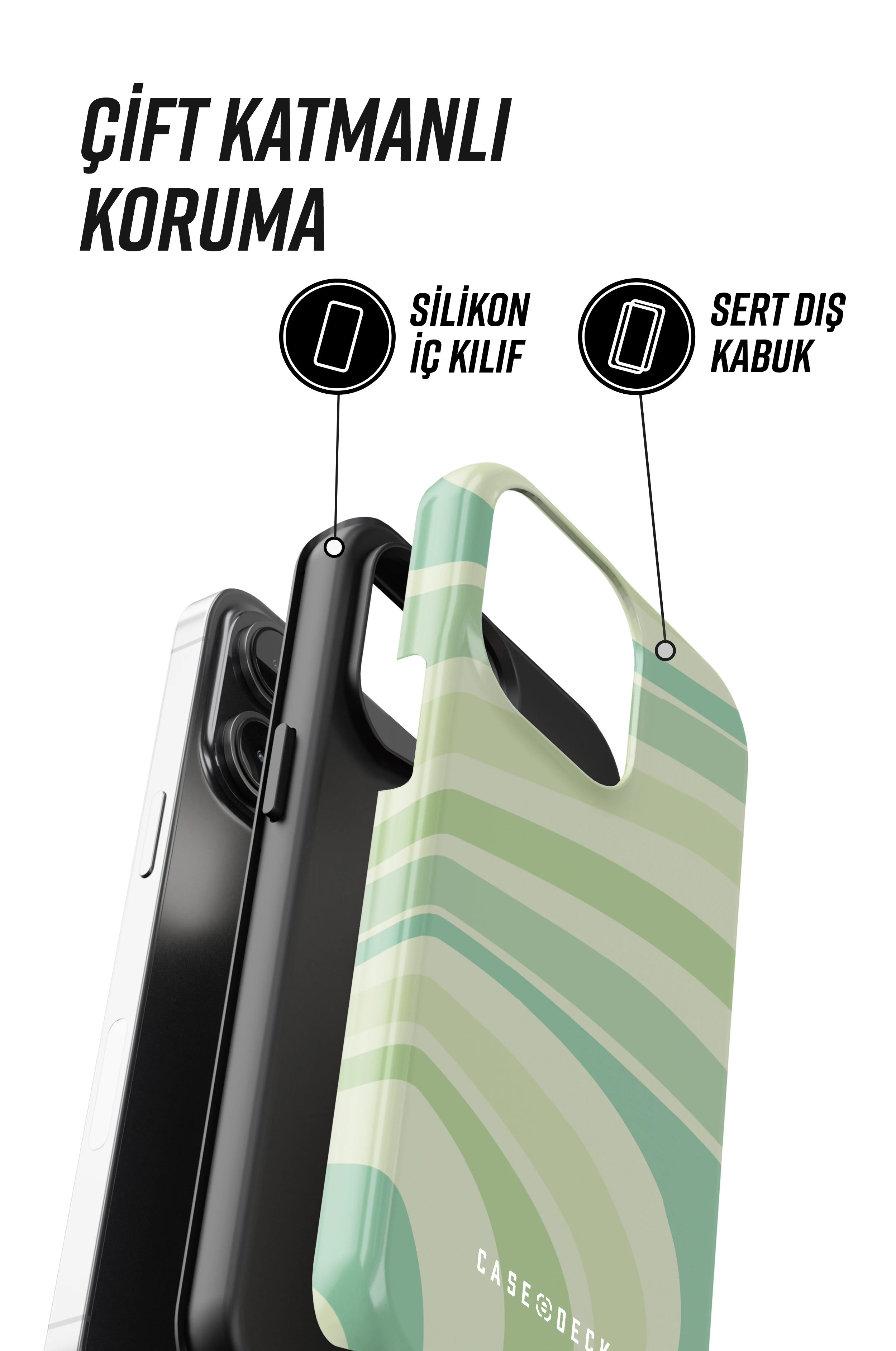 Arway Tres iPhone Telefon Kılıfı