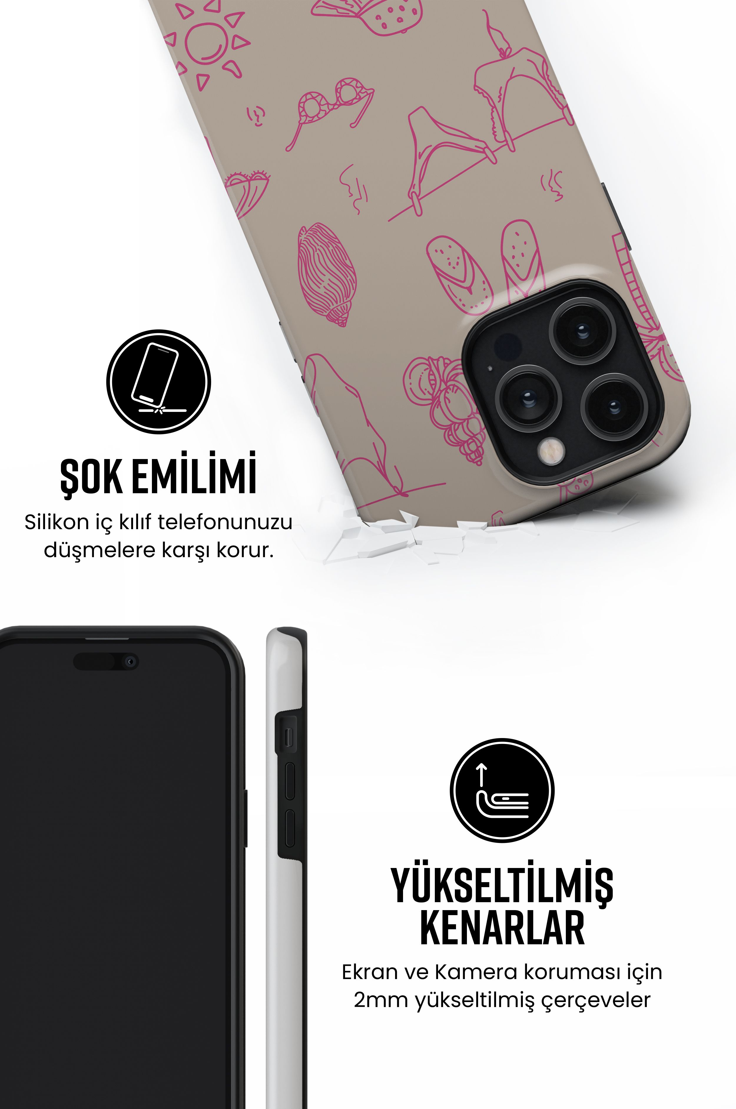 Sunbeam Tres iPhone Telefon Kılıfı