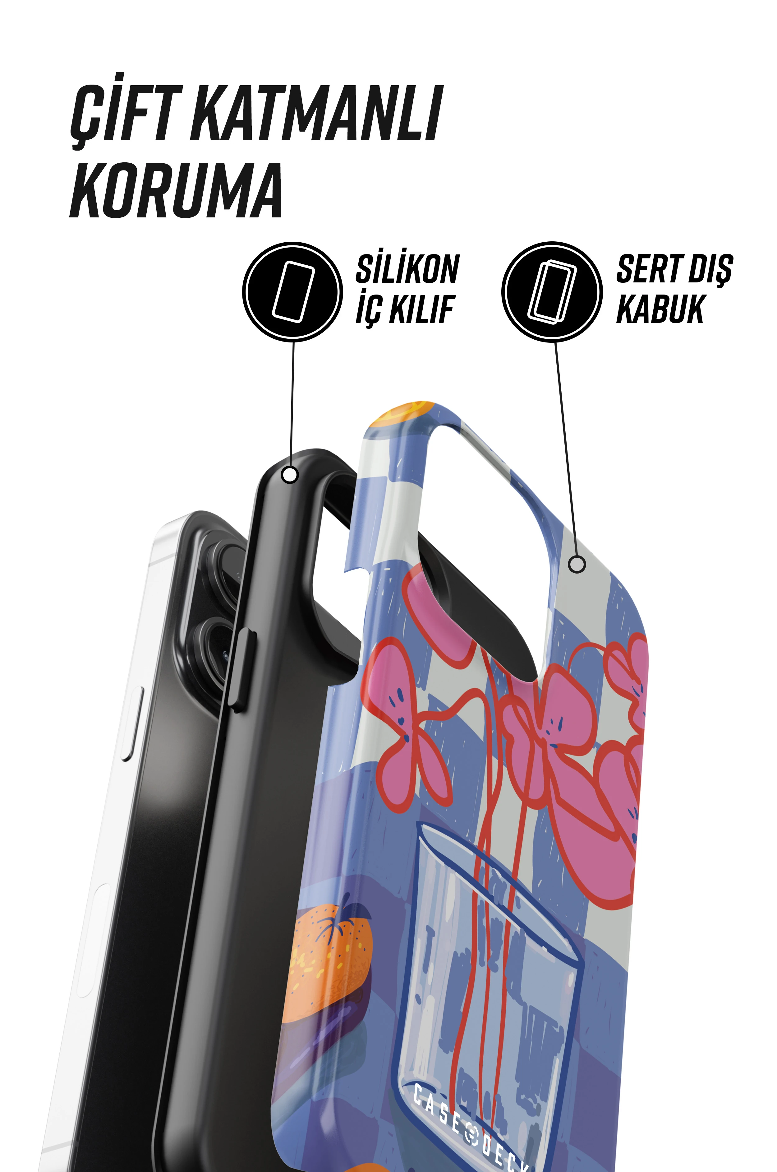 Fioren Tres iPhone Telefon Kılıfı