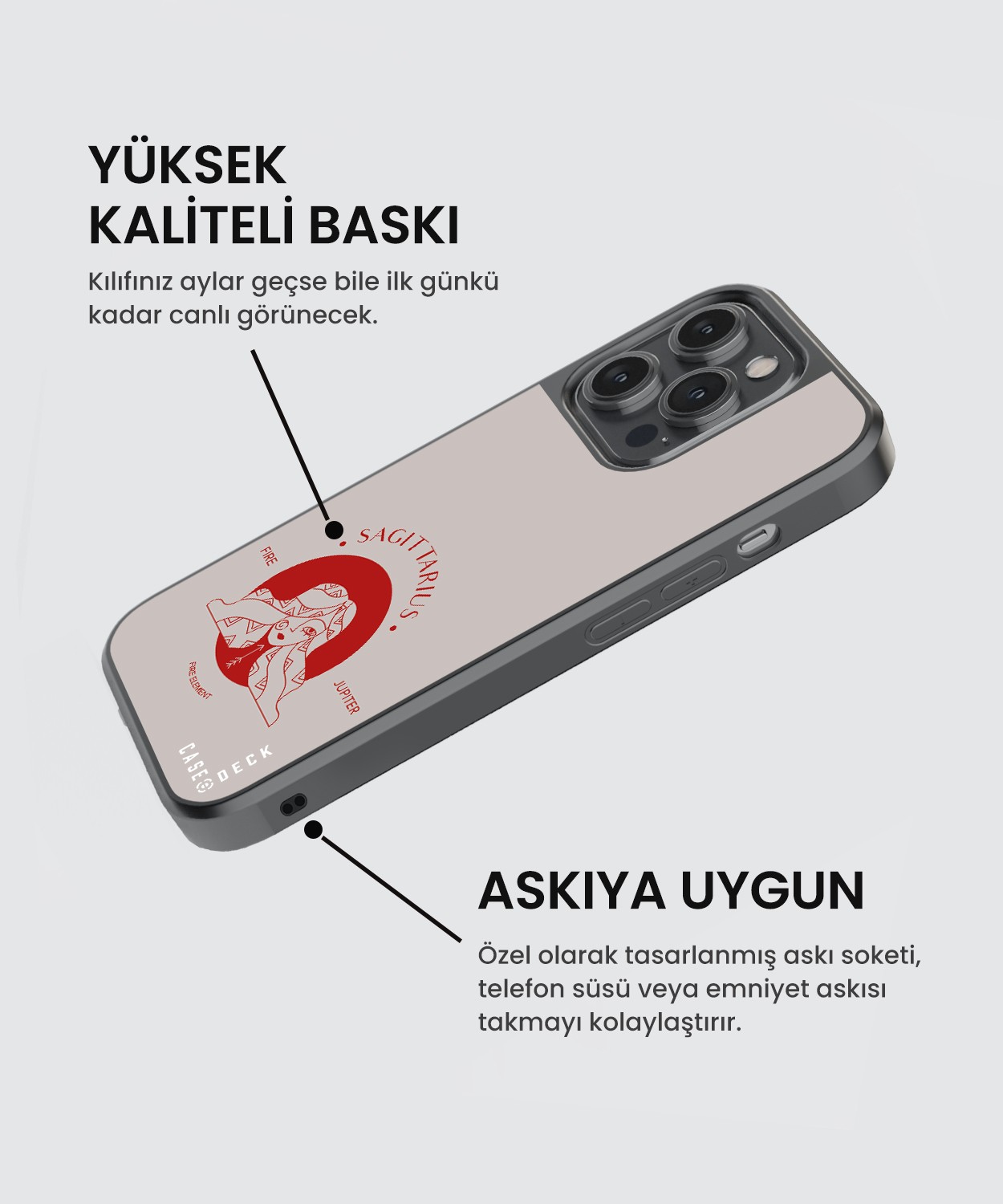 Sagittarius Babil iPhone Telefon Kılıfı