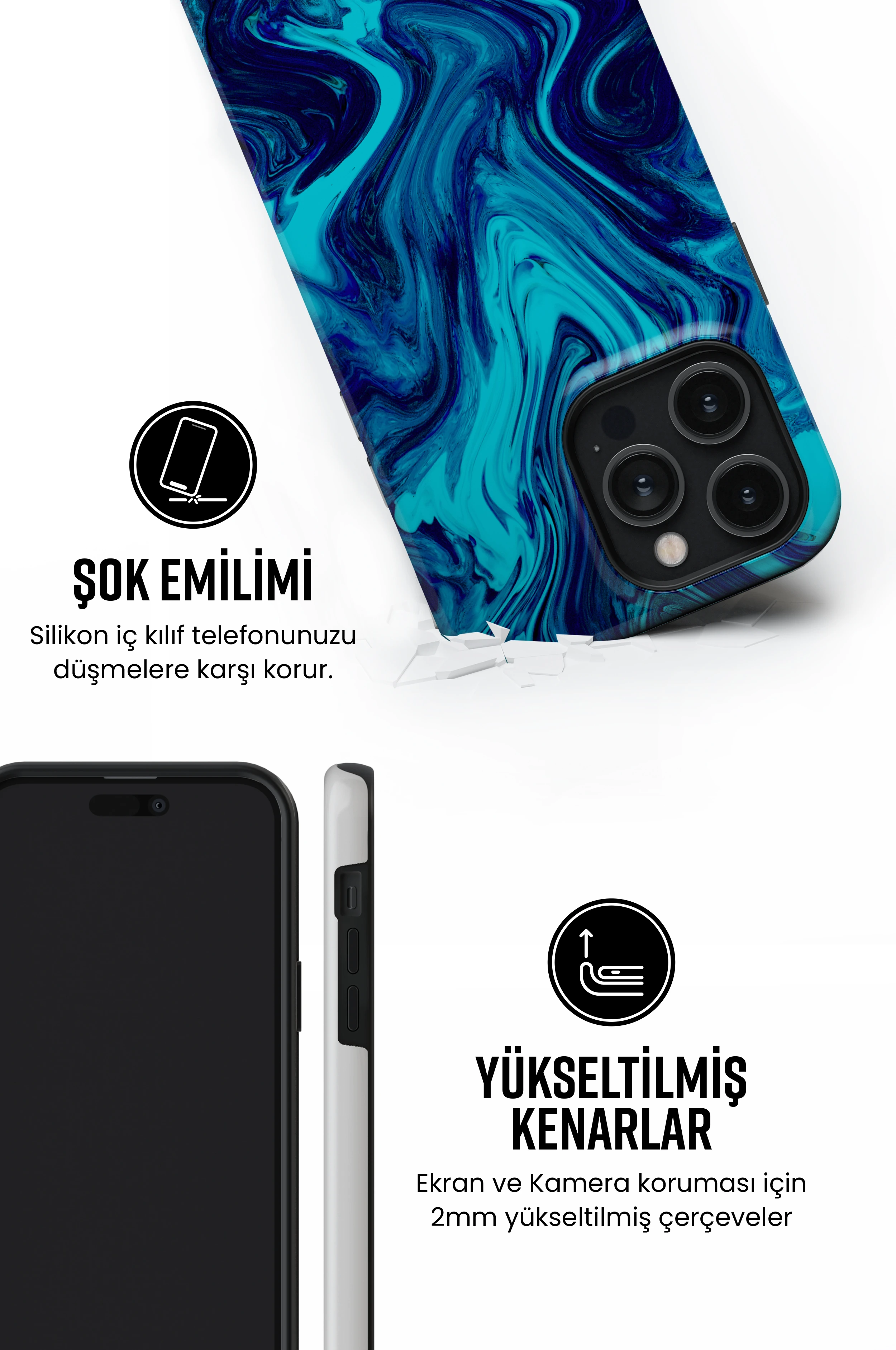 Chemix Tres iPhone Telefon Kılıfı