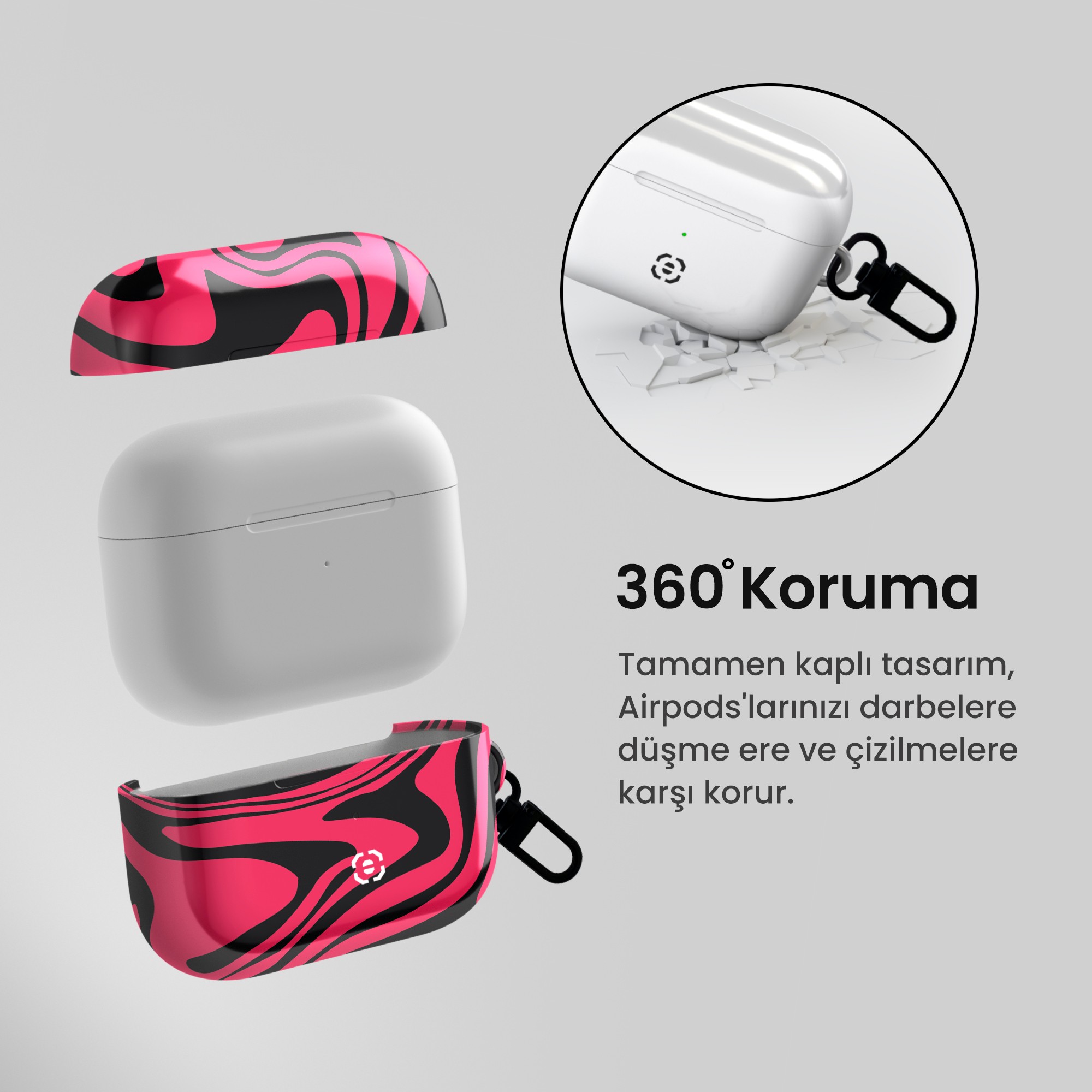 Dalley Tres Airpods Kulaklık Kılıfı