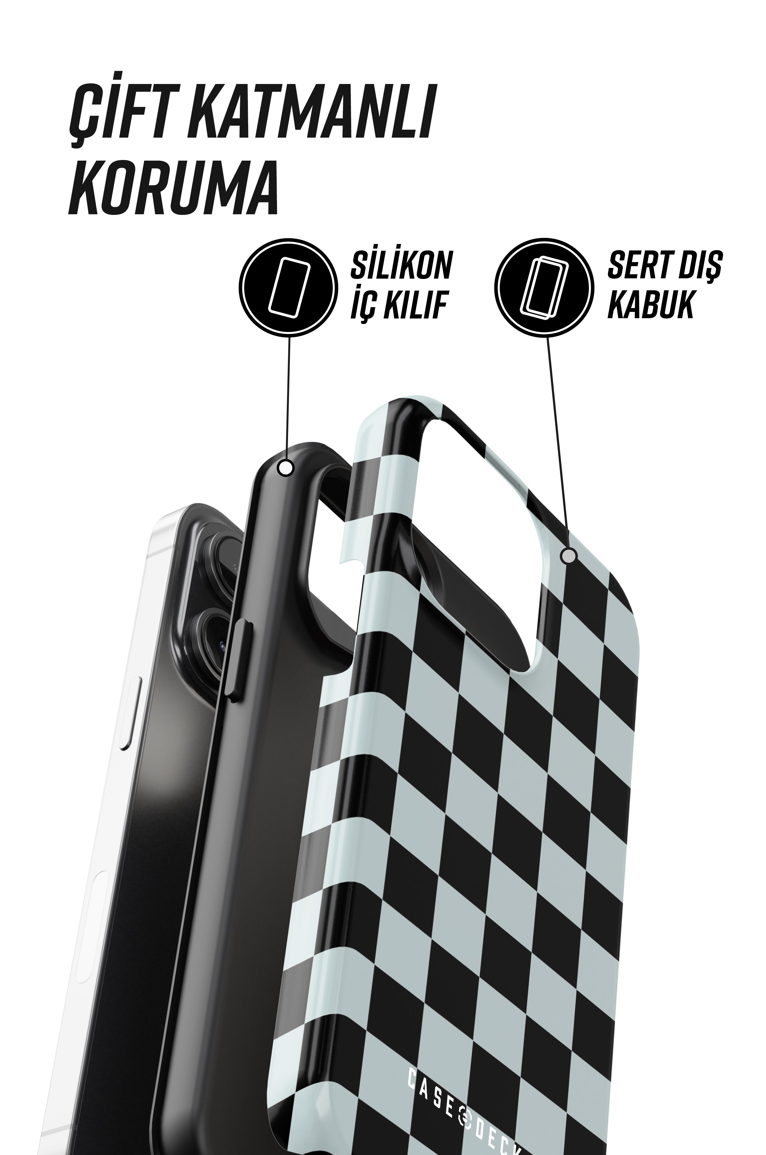 Dapper Tres iPhone Telefon Kılıfı