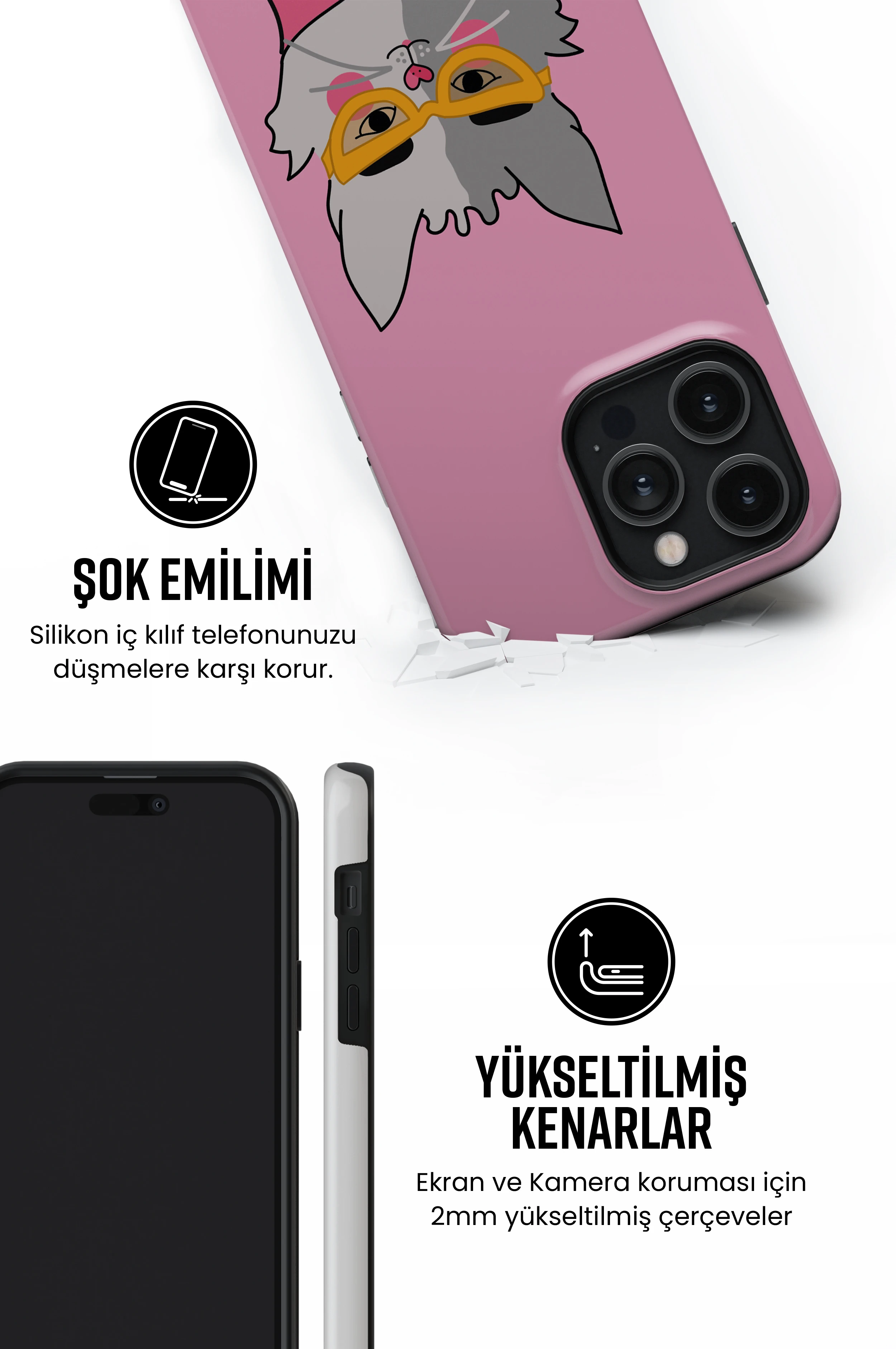 Wise Tres iPhone Telefon Kılıfı