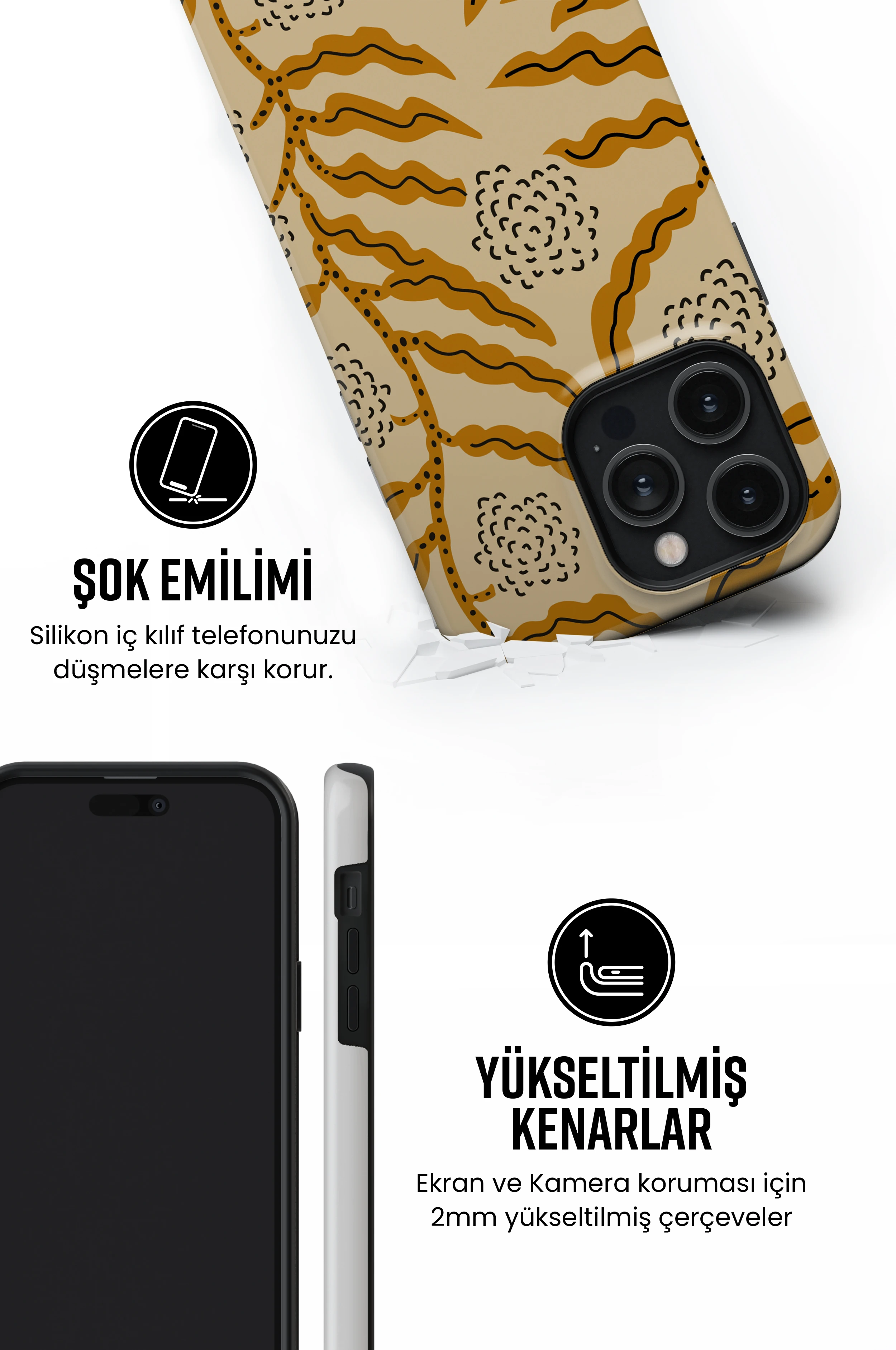 Mirage Tres iPhone Telefon Kılıfı