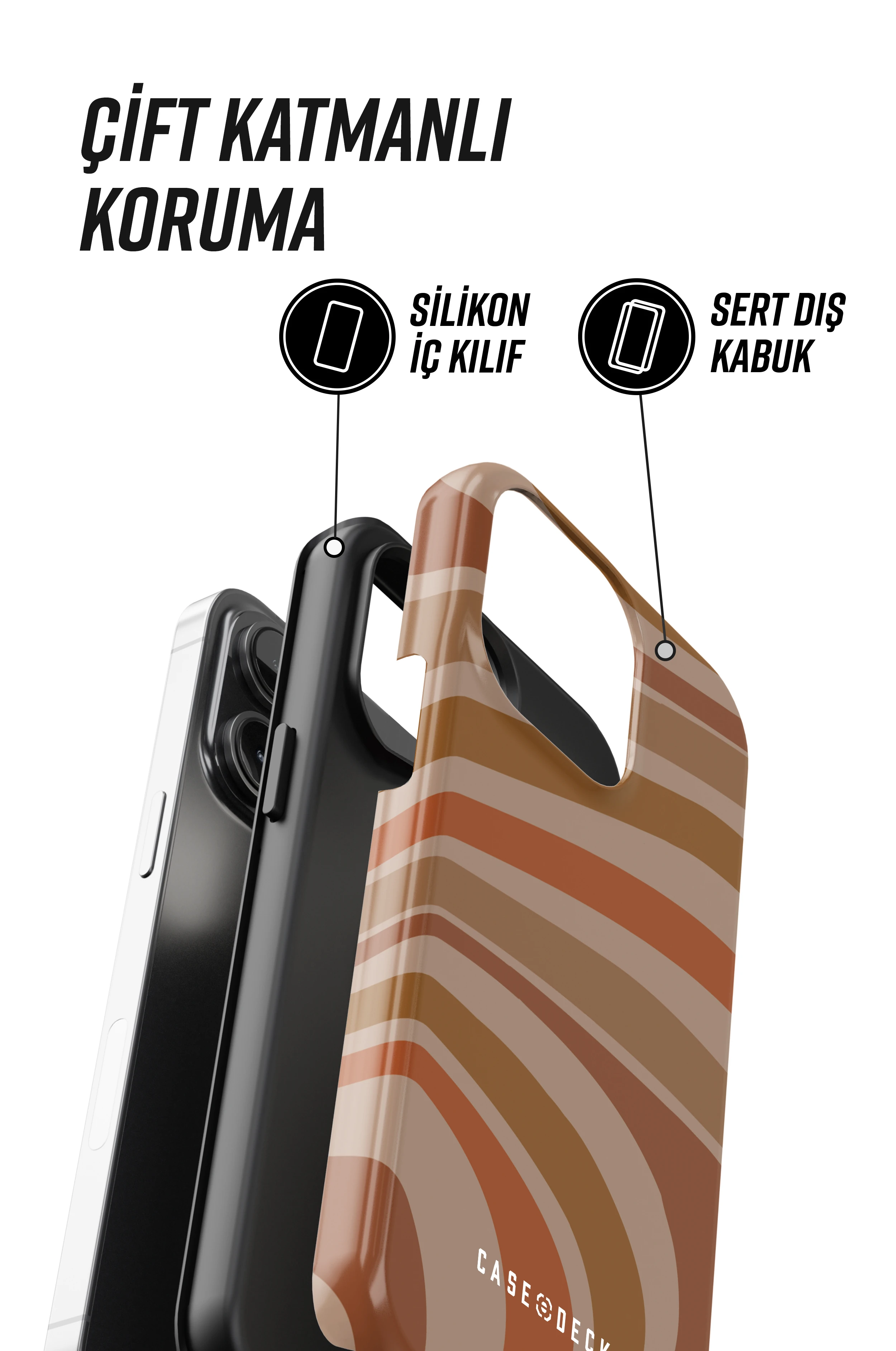 Asay Tres iPhone Telefon Kılıfı