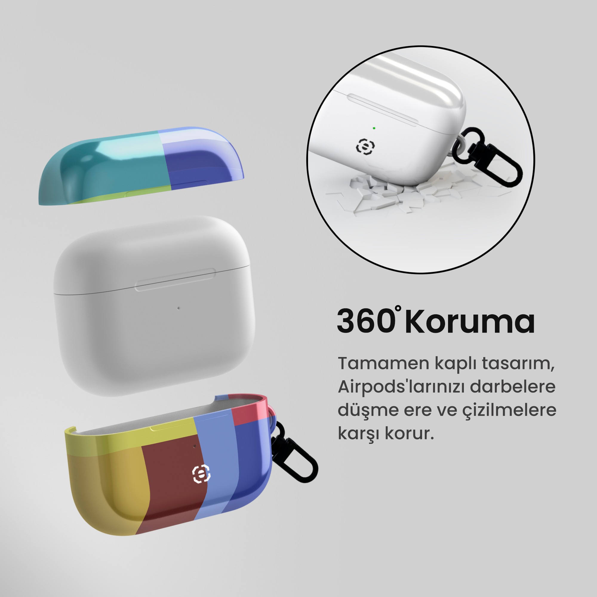 Rumpus Tres Airpods Kulaklık Kılıfı