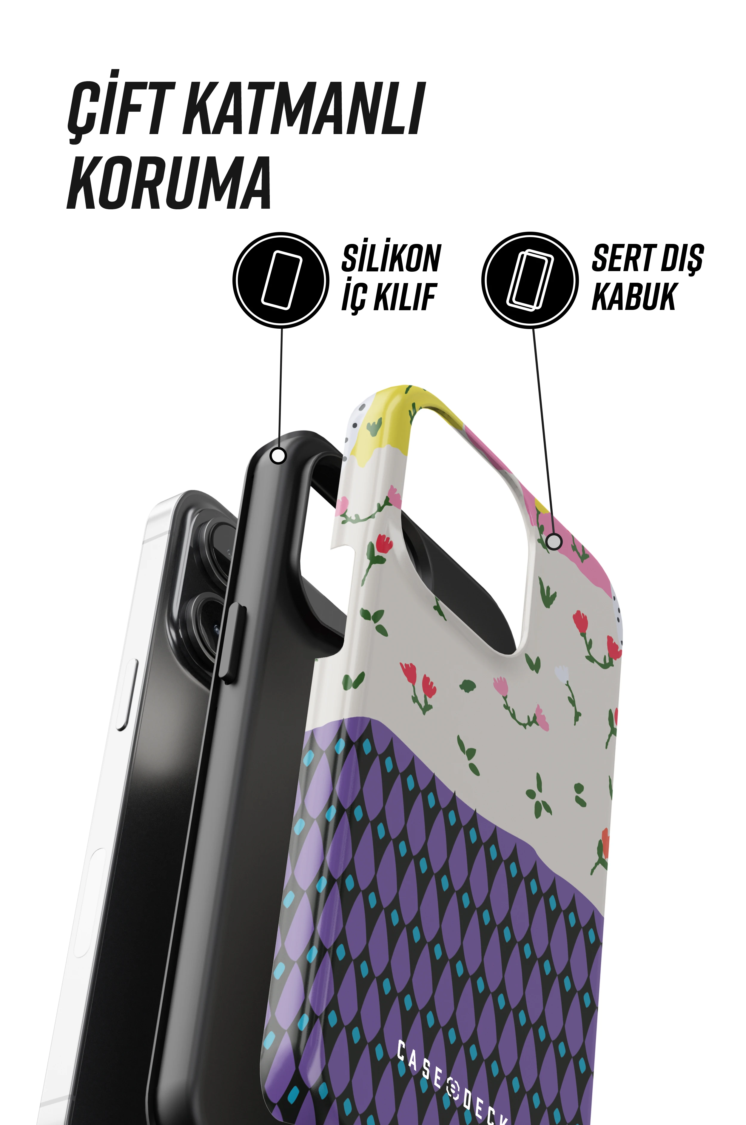 Fista Tres iPhone Telefon Kılıfı