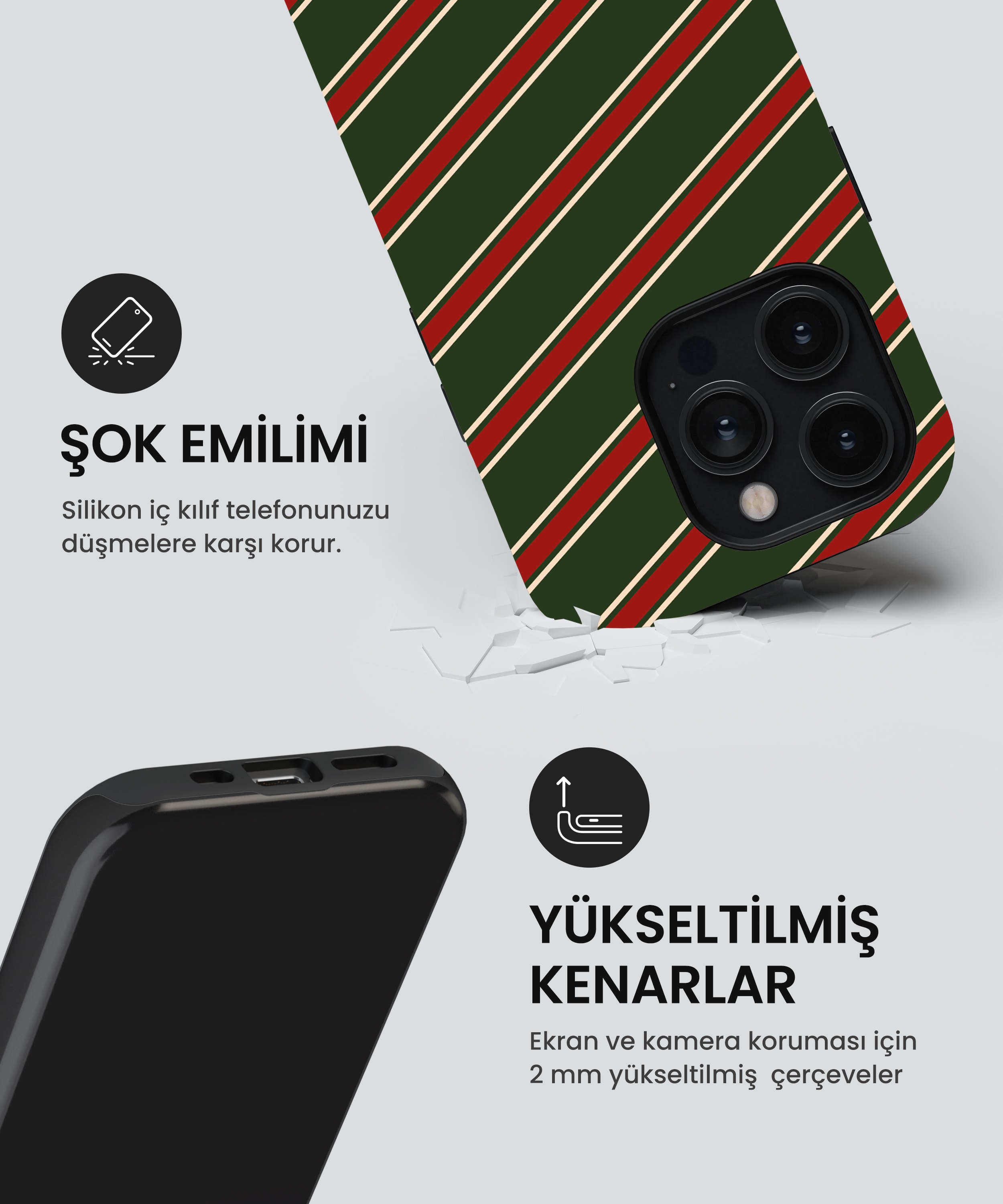 Lokken Tres iPhone Telefon Kılıfı