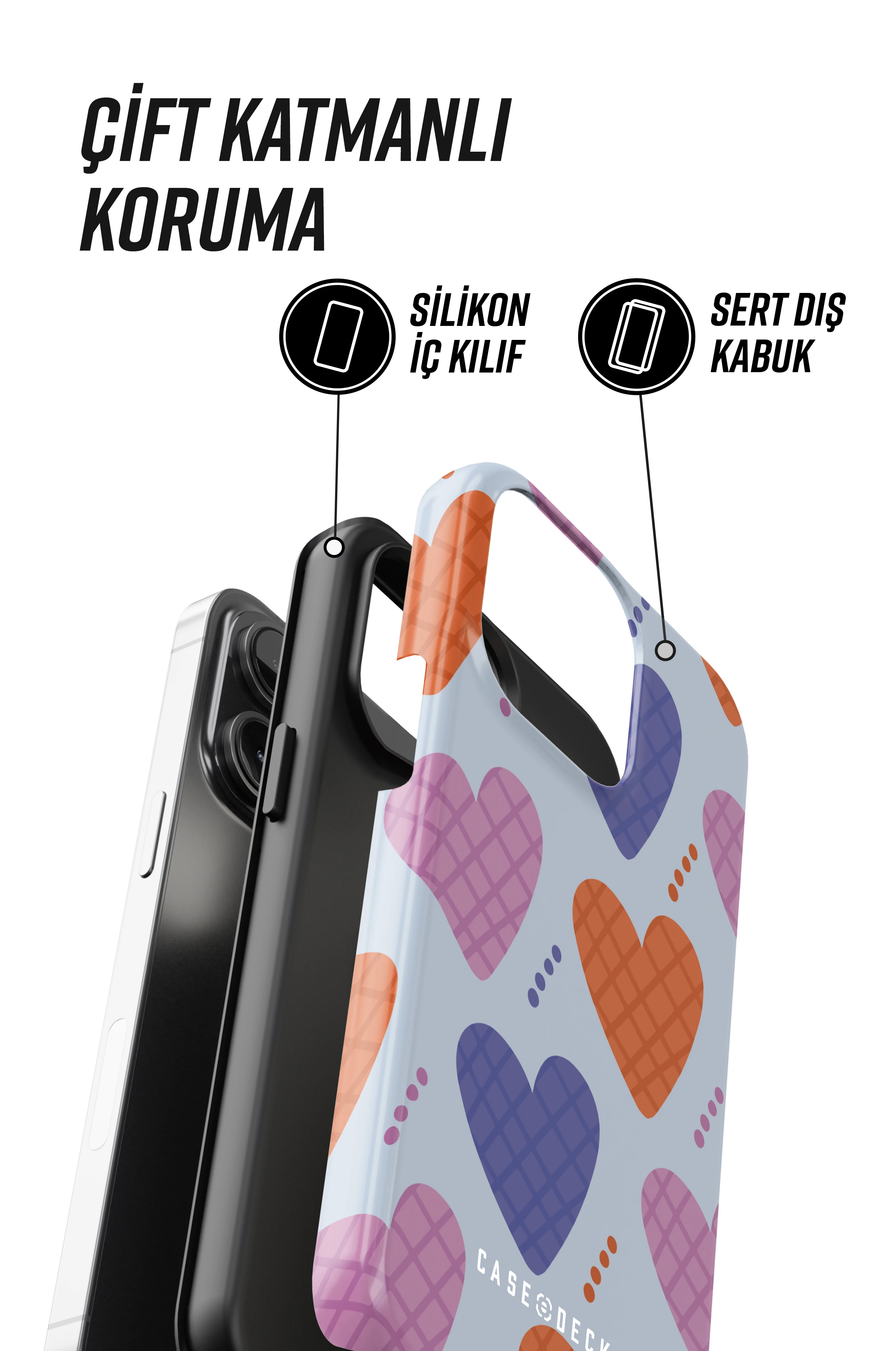 Goflove Tres iPhone Telefon Kılıfı