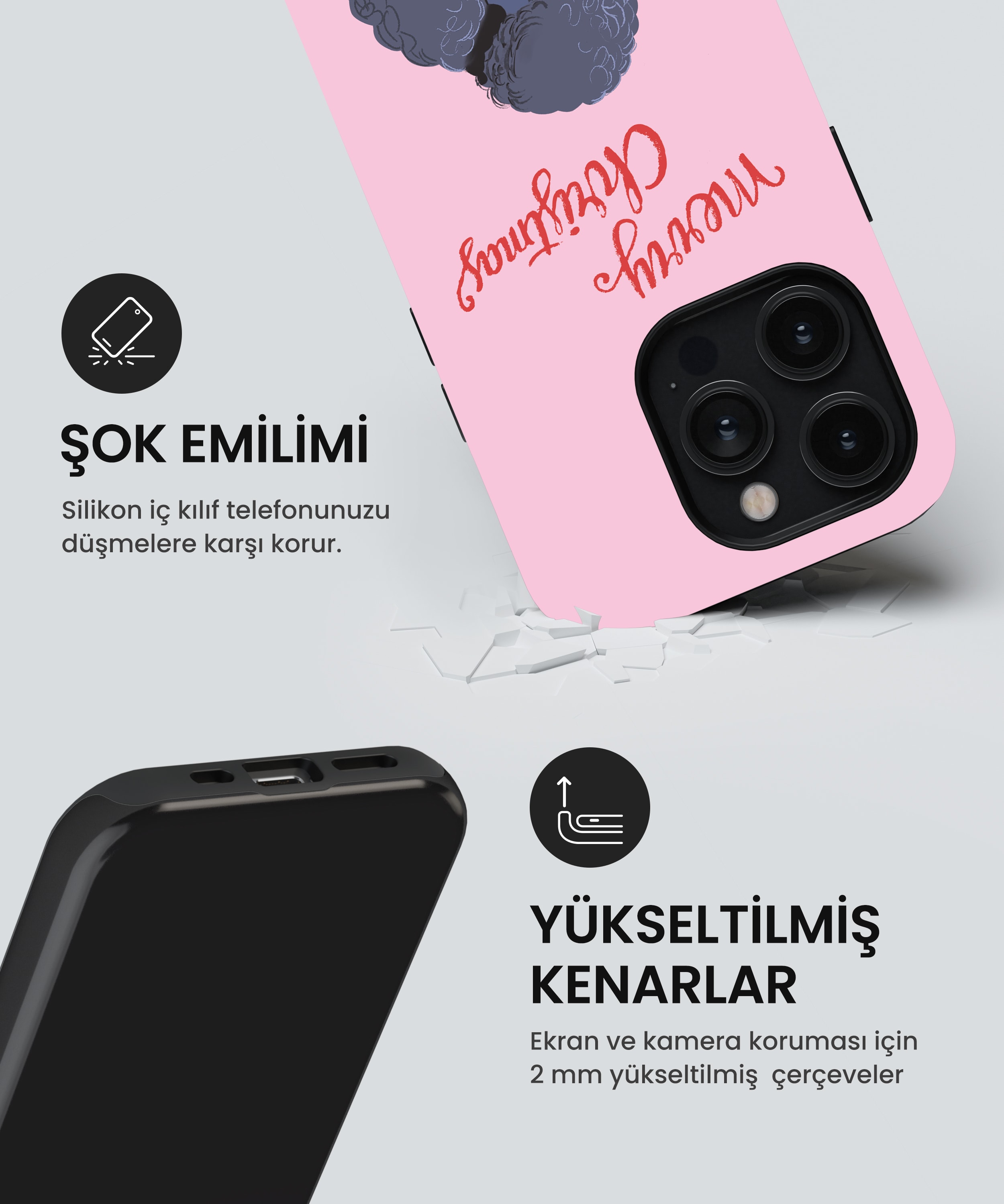 Julehund Tres iPhone Telefon Kılıfı