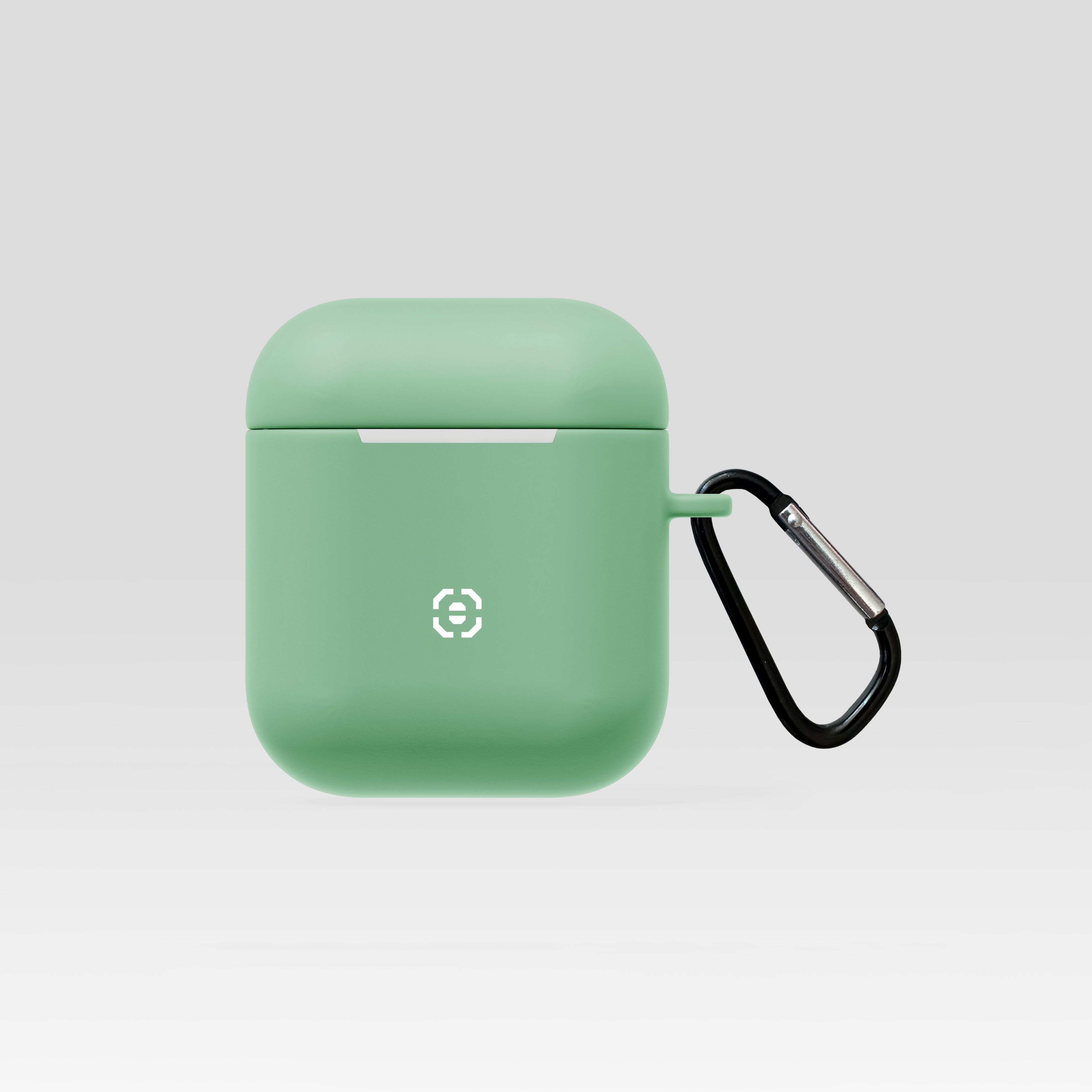 Apple Airpods  Açık Yeşil Silikon Airpods Kılıfı