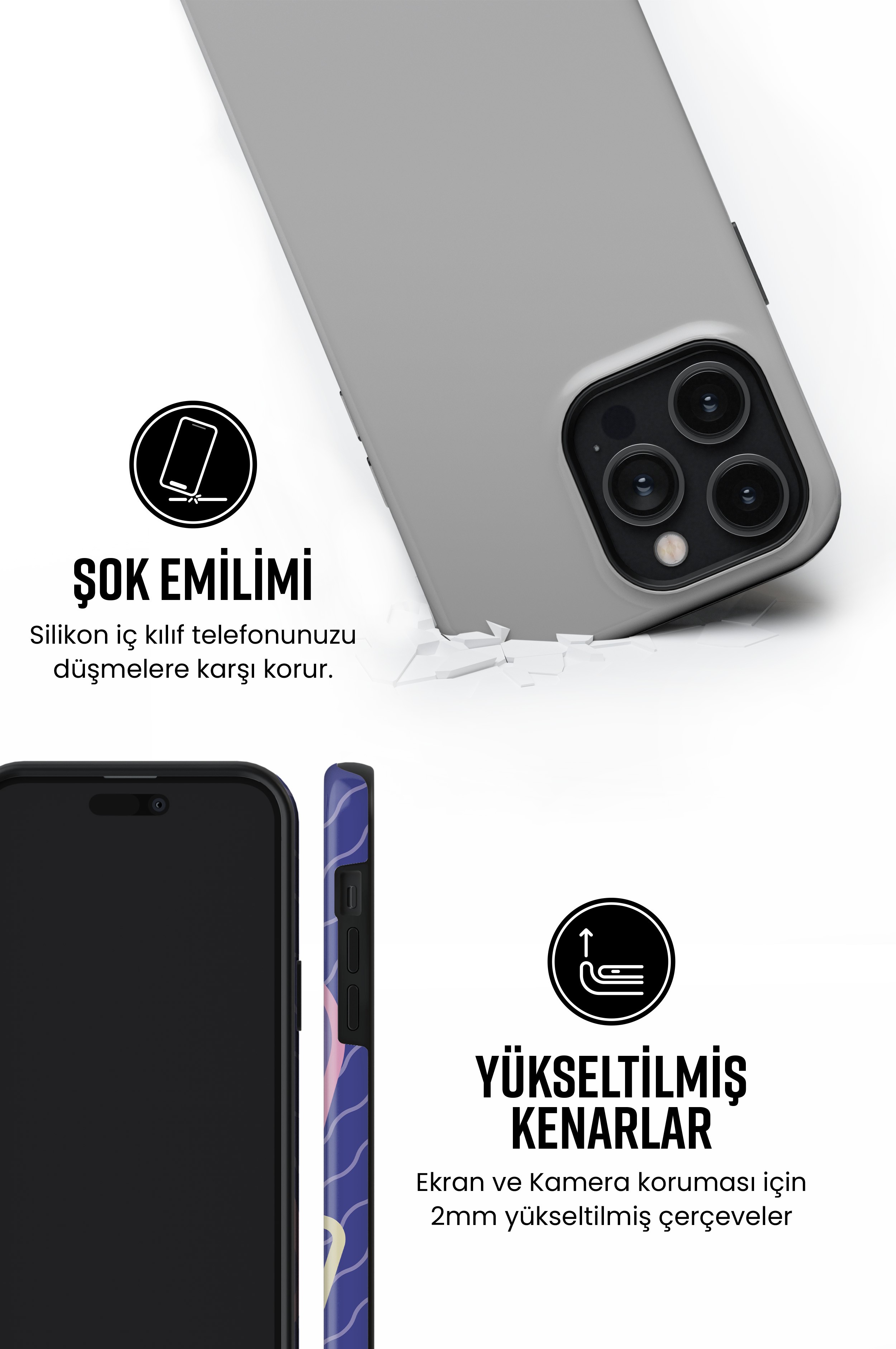 Sardeen Tres iPhone Telefon Kılıfı