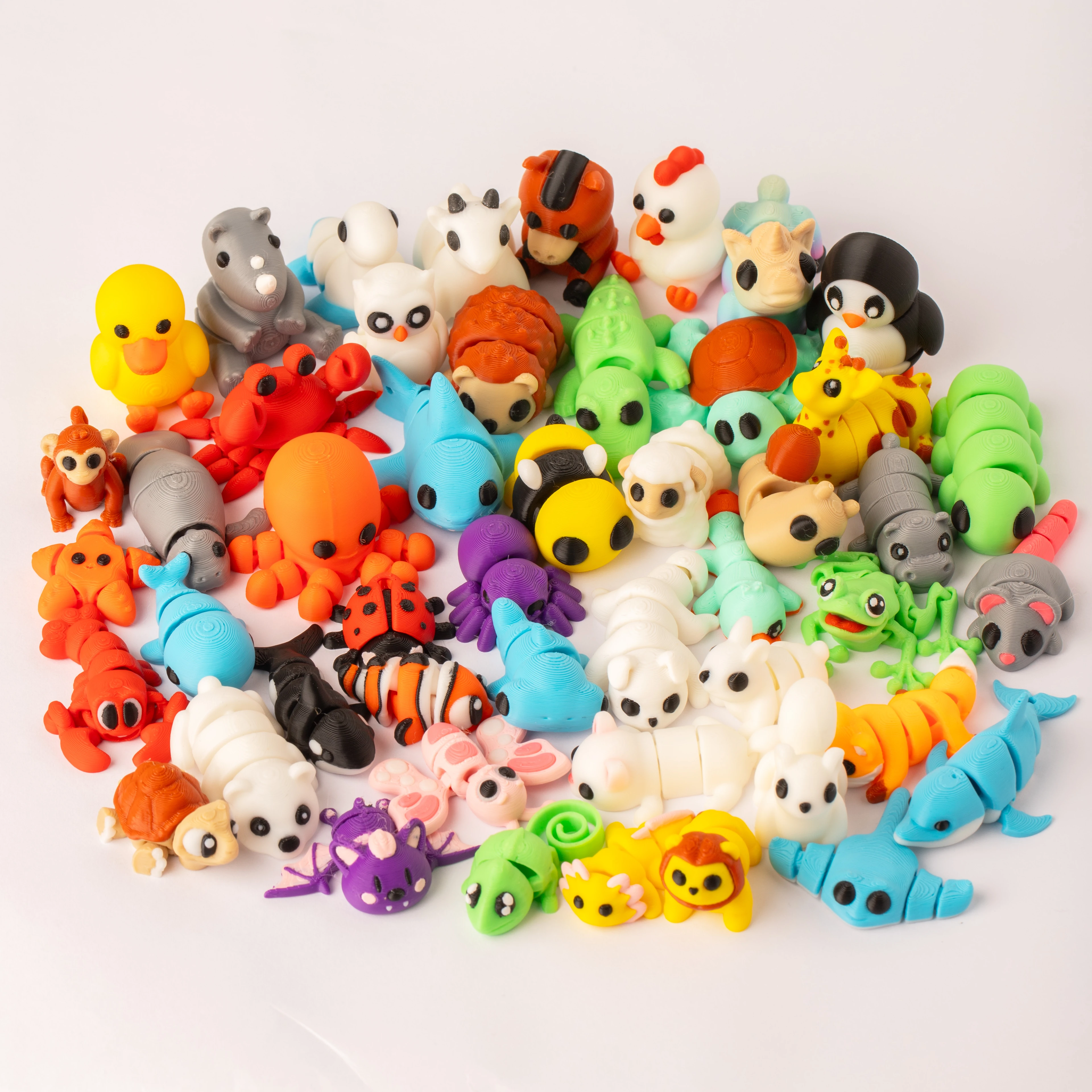 25'li Karışık Hareketli Mini Hayvan Paketi