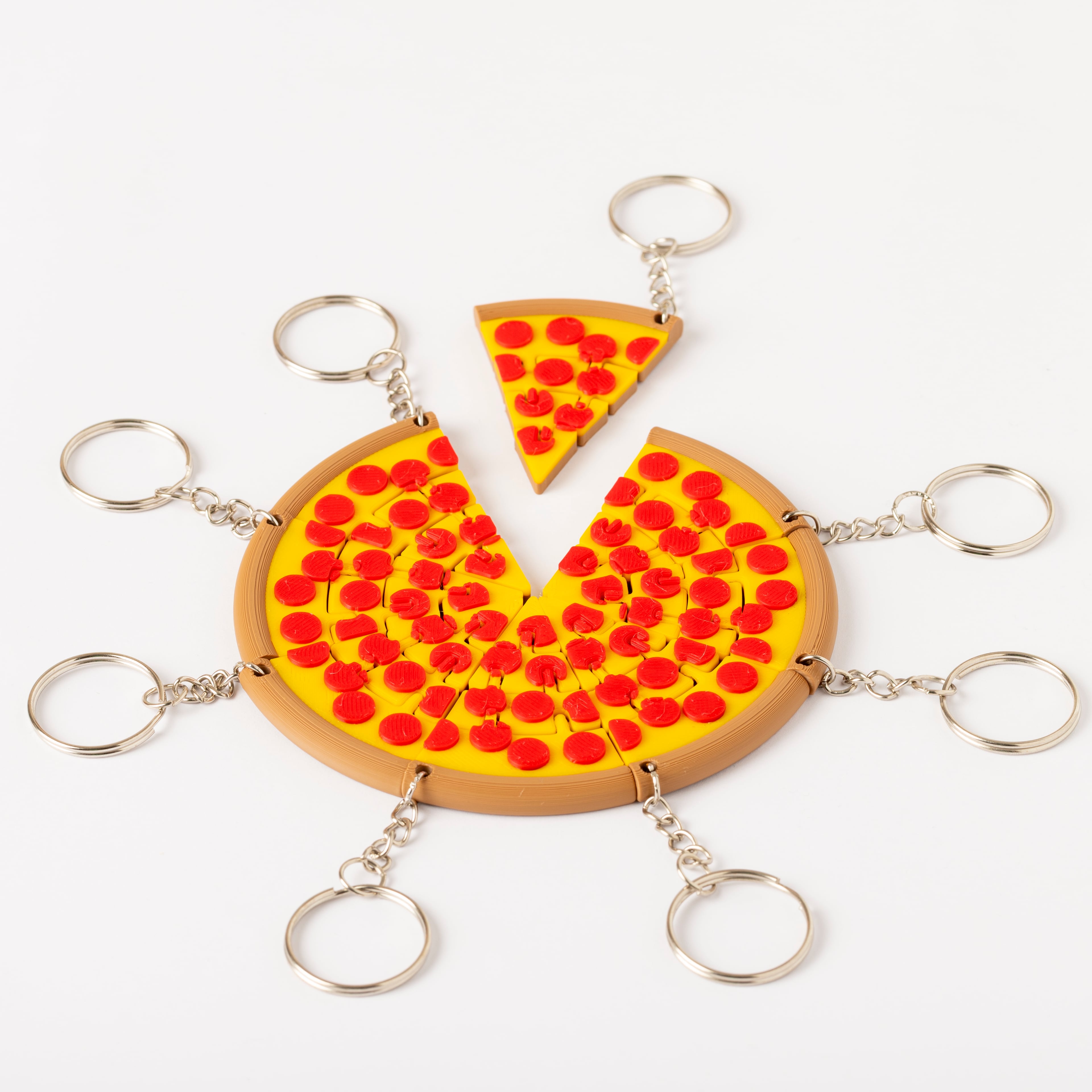 Pizza Dilimi Anahtarlık