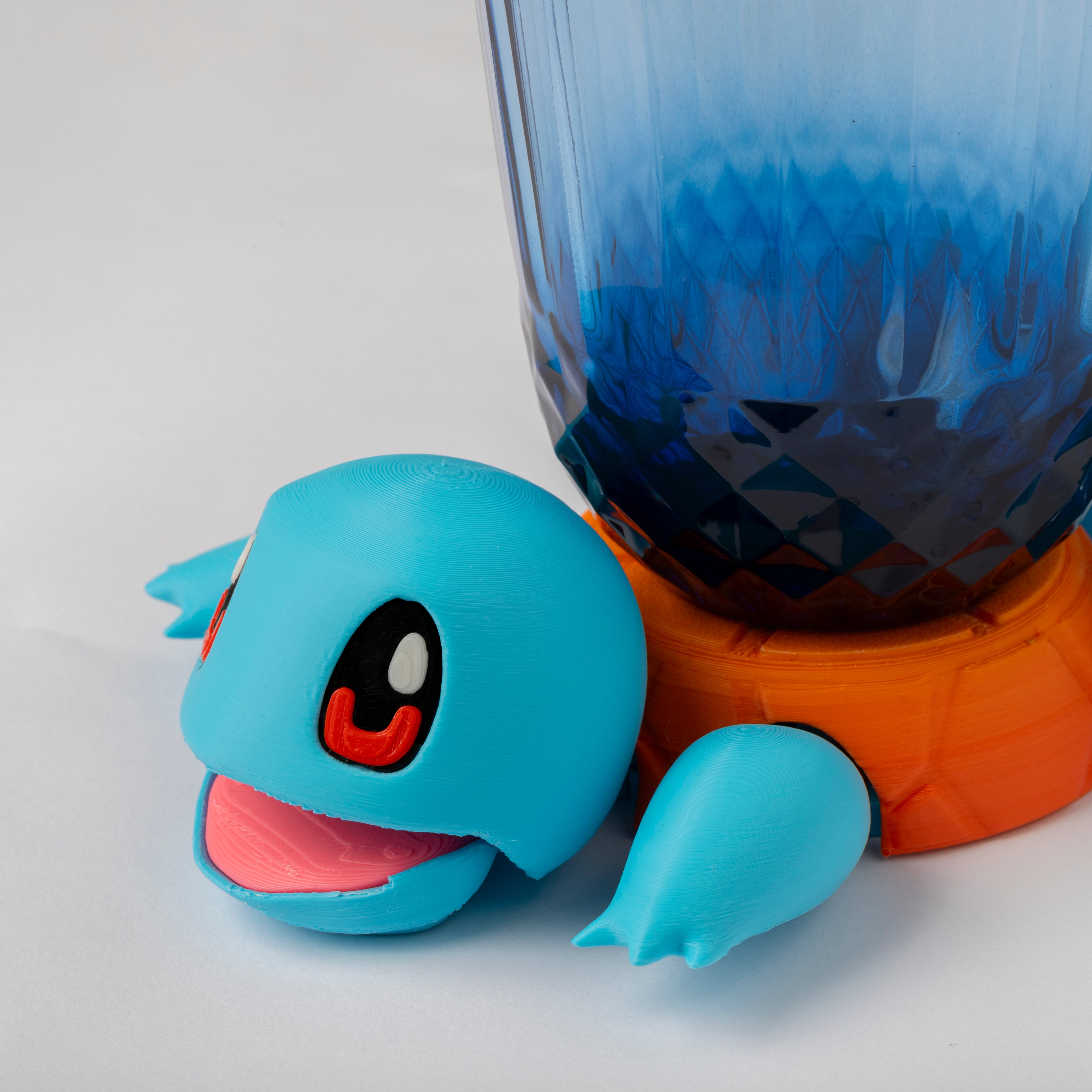 Squirtle Hareketli Bardak Altlığı