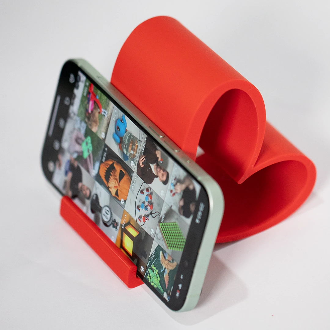 Kalp Telefon Standı