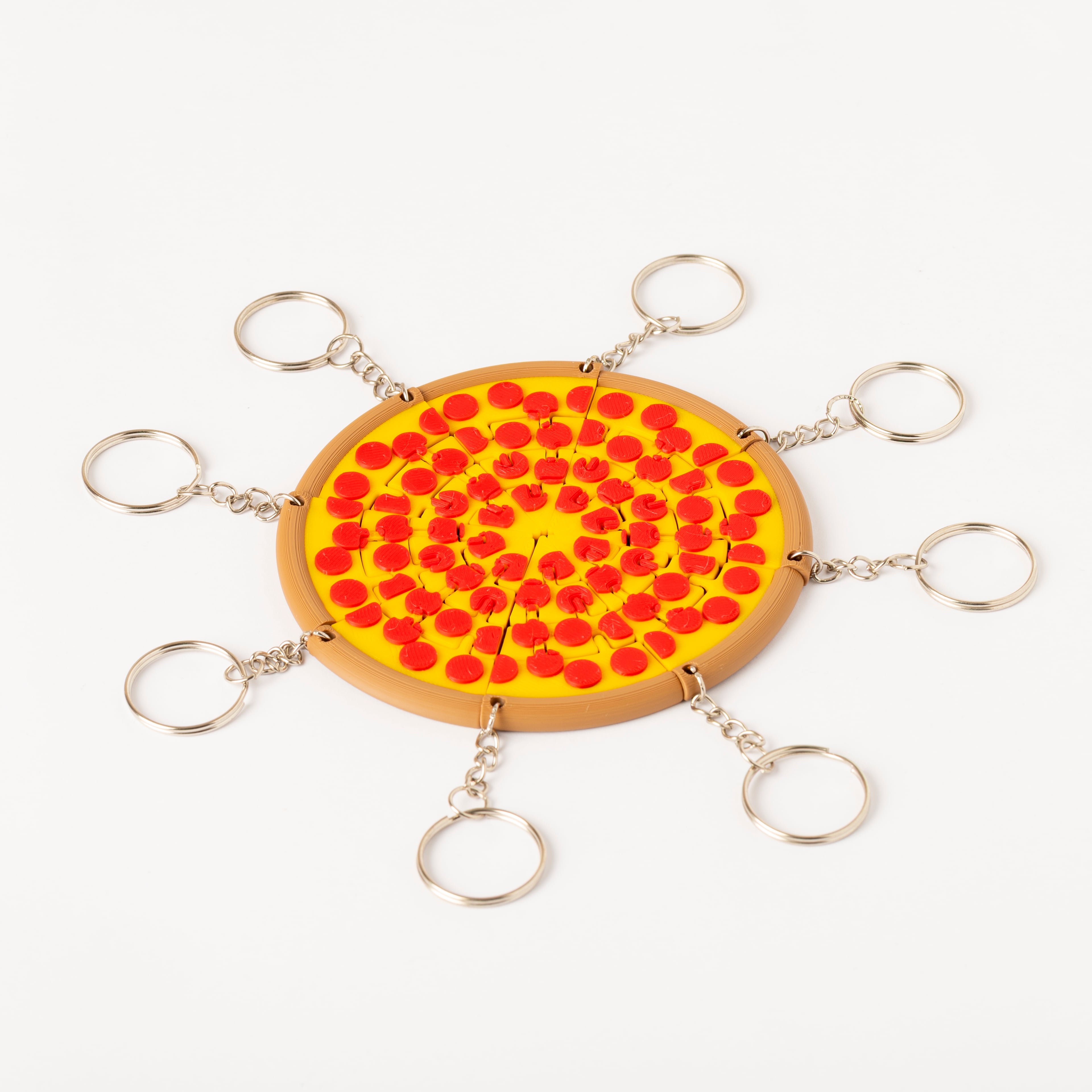 Pizza Dilimi Anahtarlık