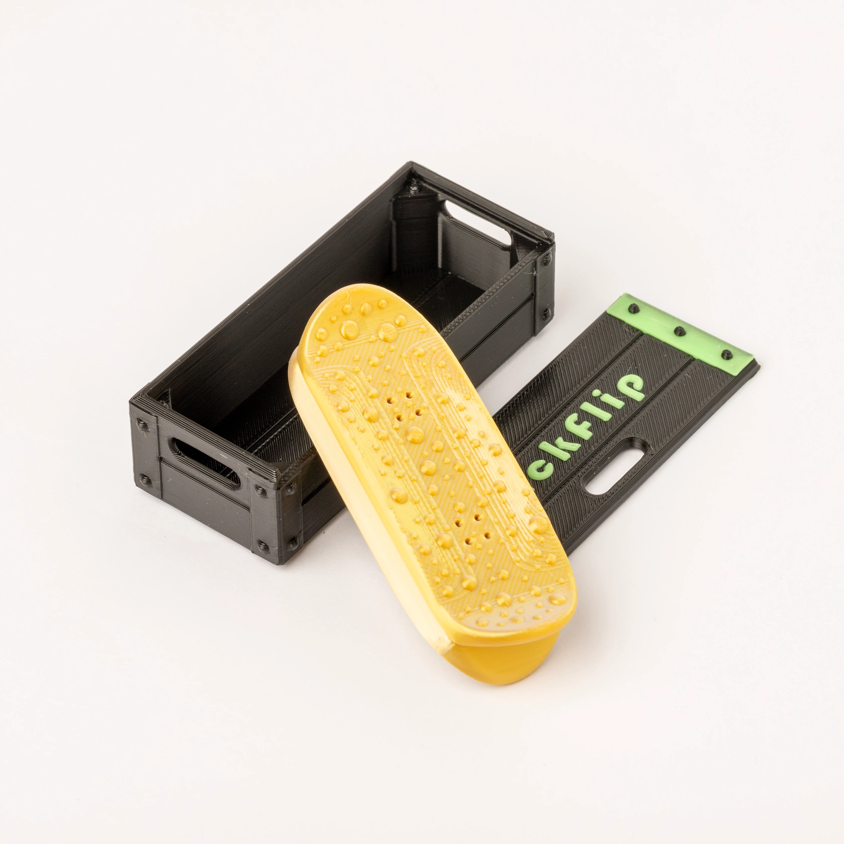 Mıknatıslı Kaykay Flipper – Gold Edition (Kutulu)