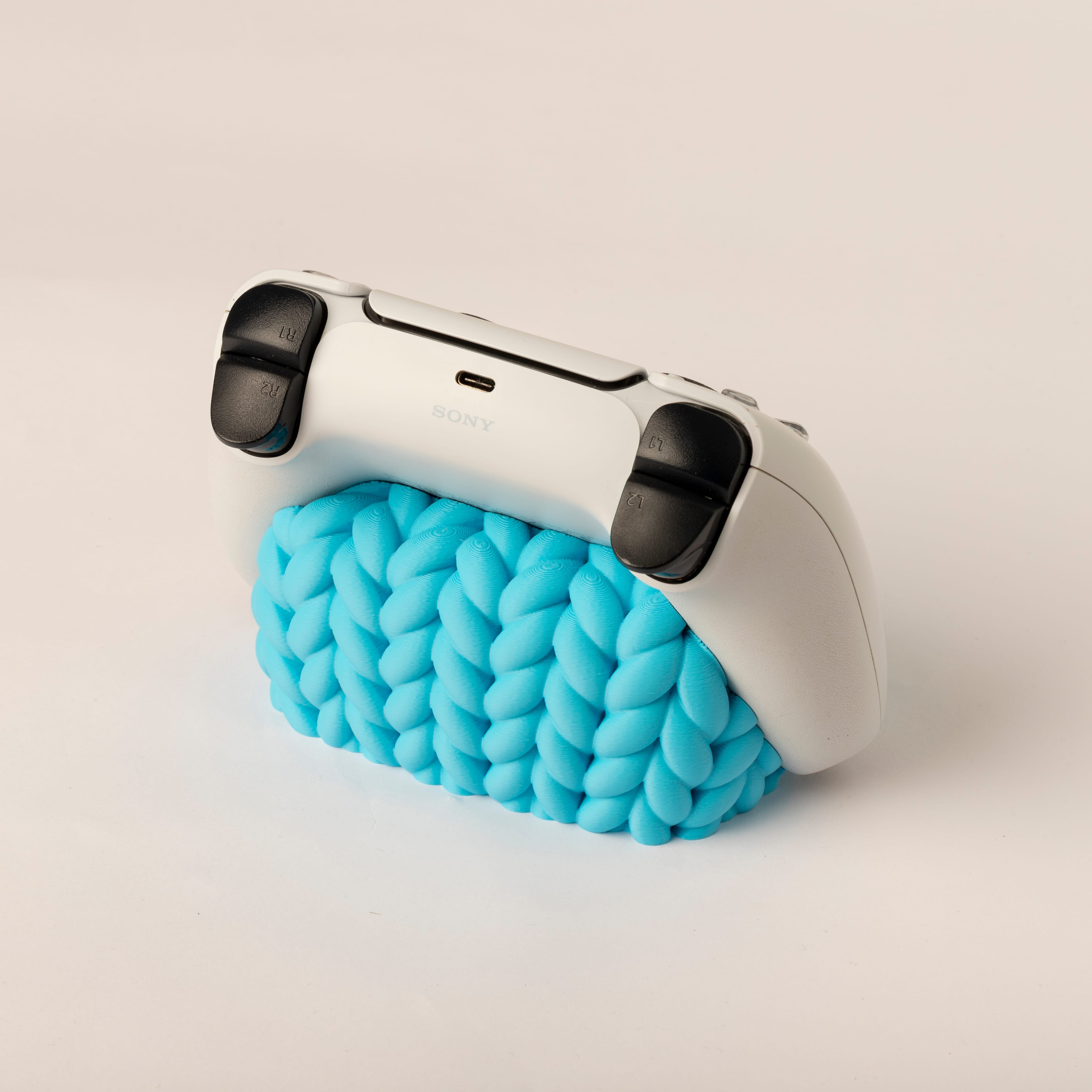 Mavi Örgülü Gamepad (PS5) Standı