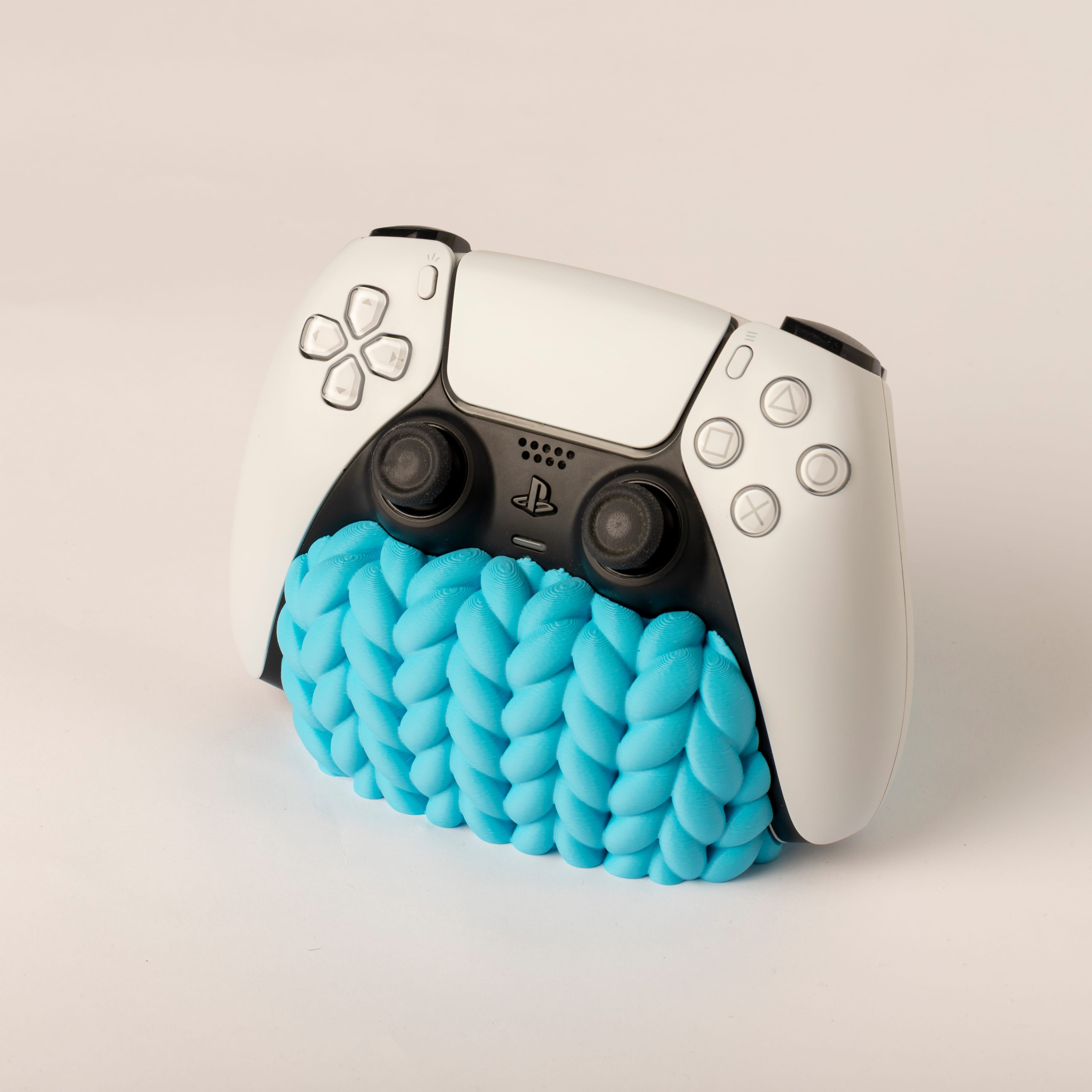 Mavi Örgülü Gamepad (PS5) Standı