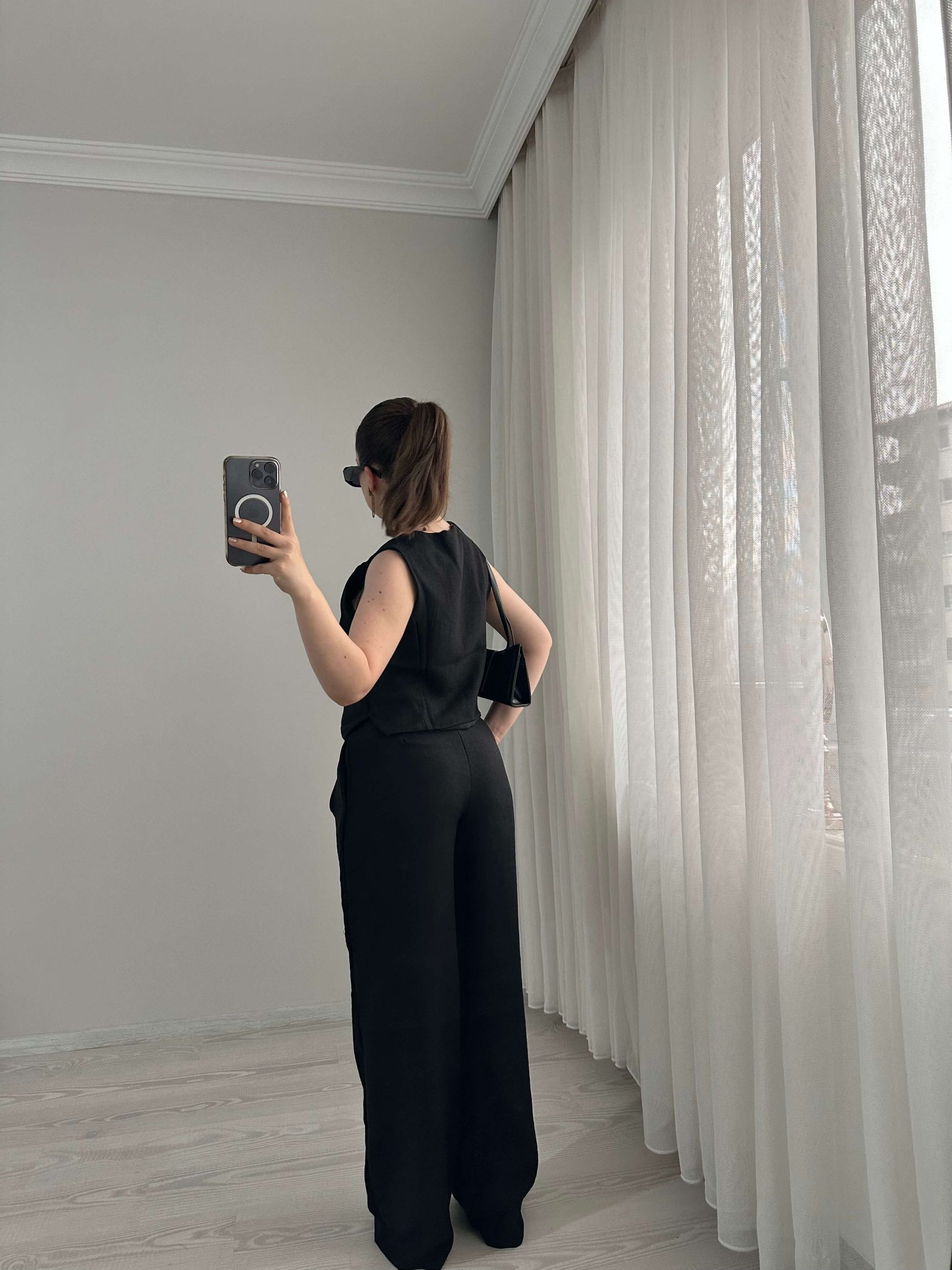 Sofia Keten Kumaş Takım