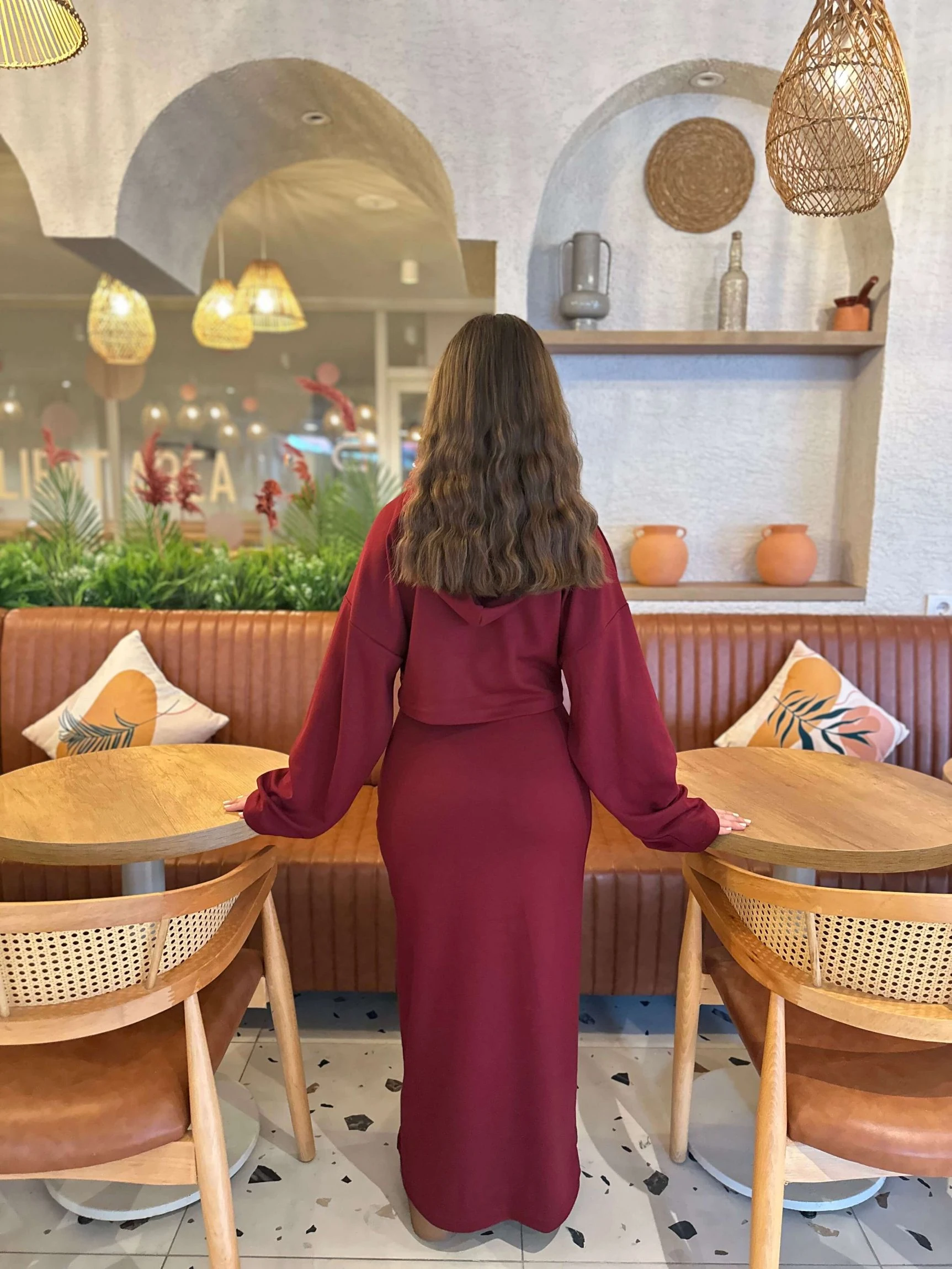 OYS Kapşonlu Elbise