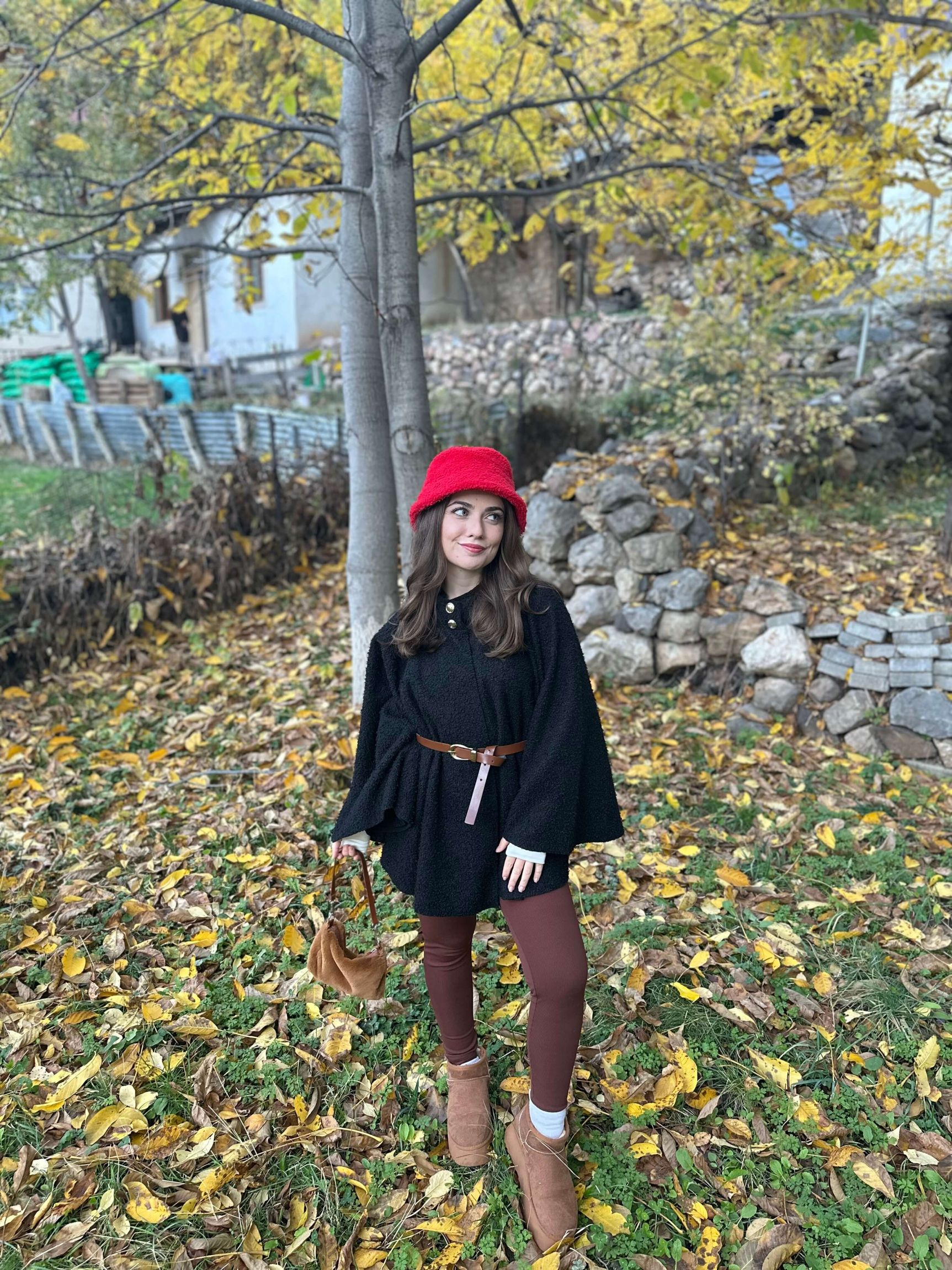 Buklet Kemerli Panço - Siyah