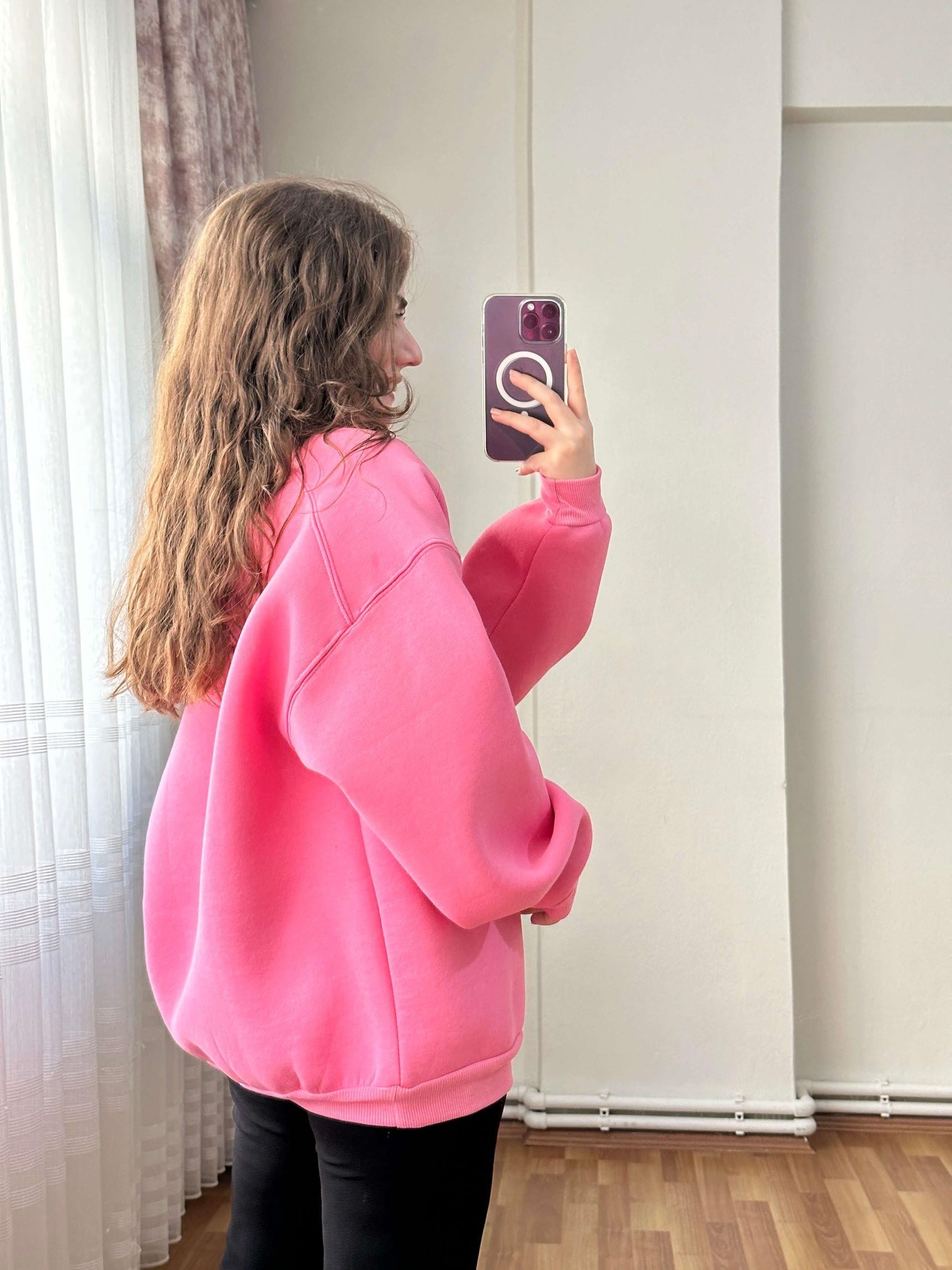 Kaesta Oversize Üç İplik Sweat