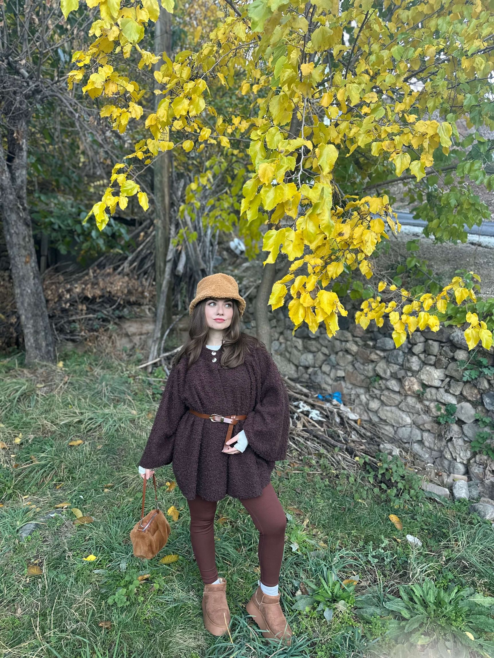 Buklet Kemerli Panço - Kahverengi