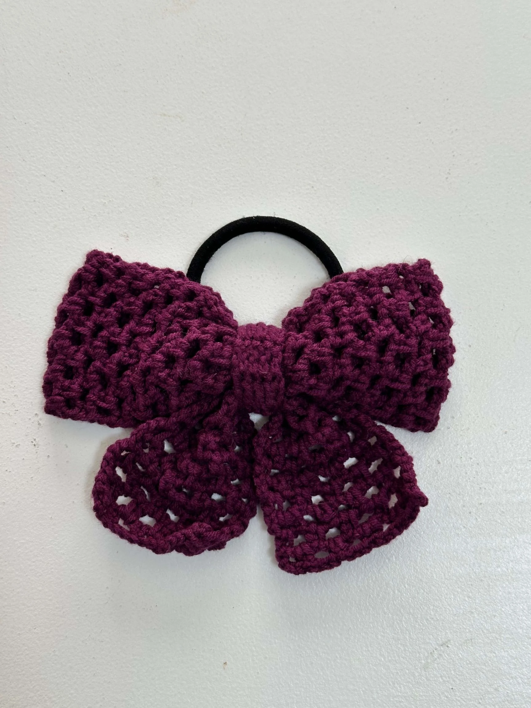 El Örmesi Örgü Fiyonk Toka - Mürdüm