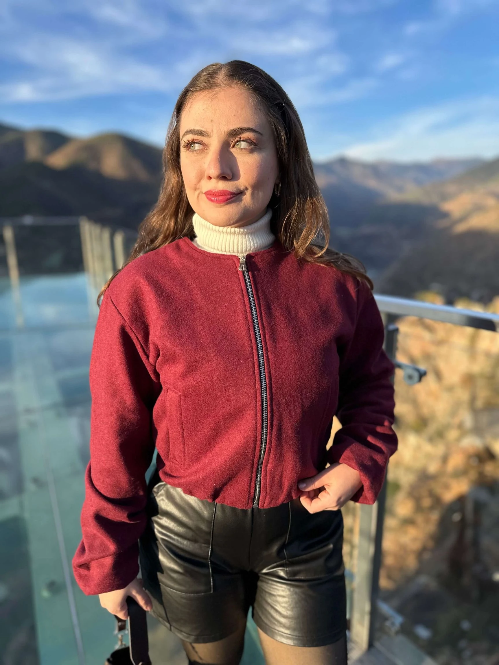 Kaşe Fermuarlı Ceket