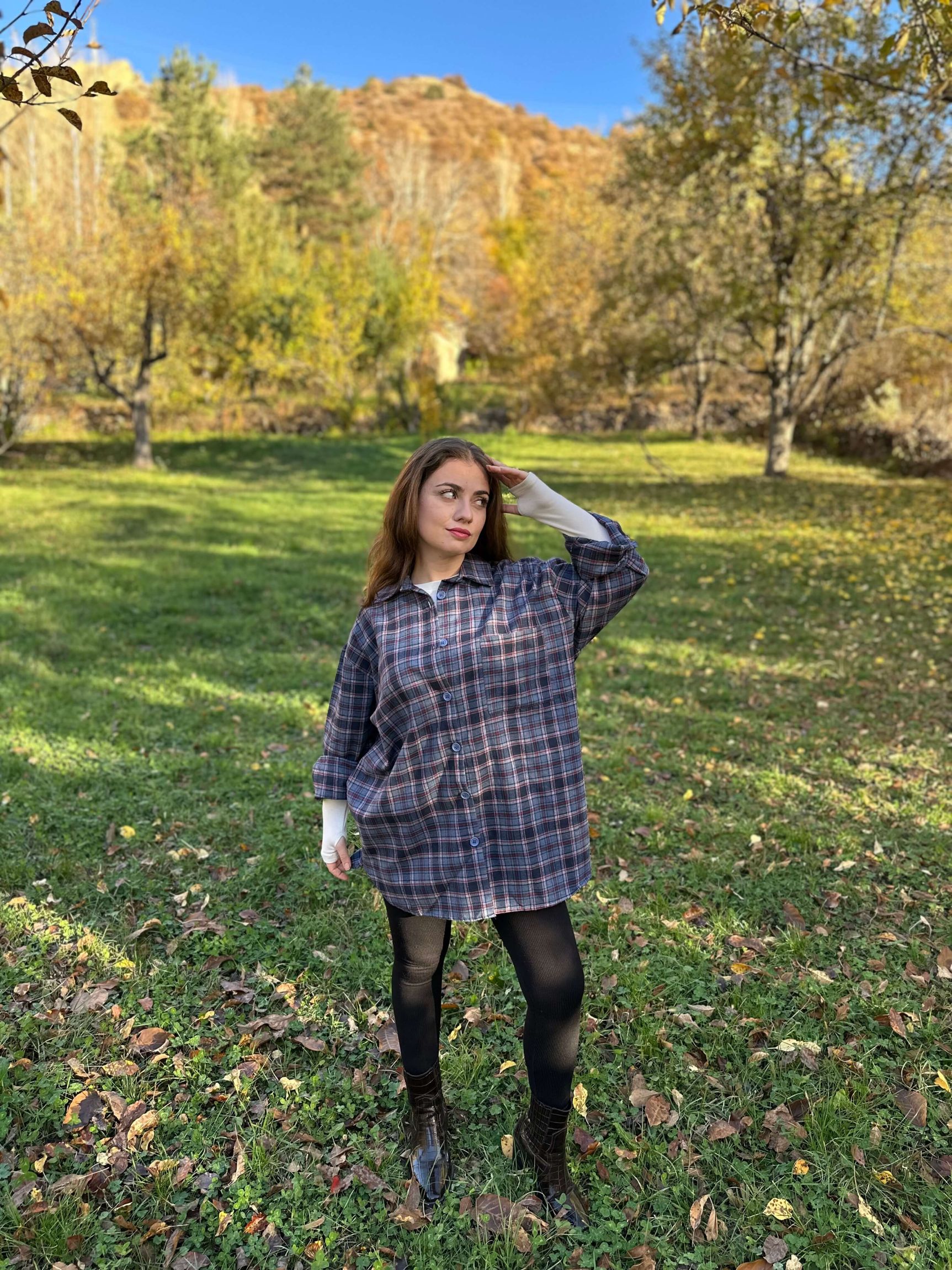 Salaş Oduncu Gömlek - Mavi