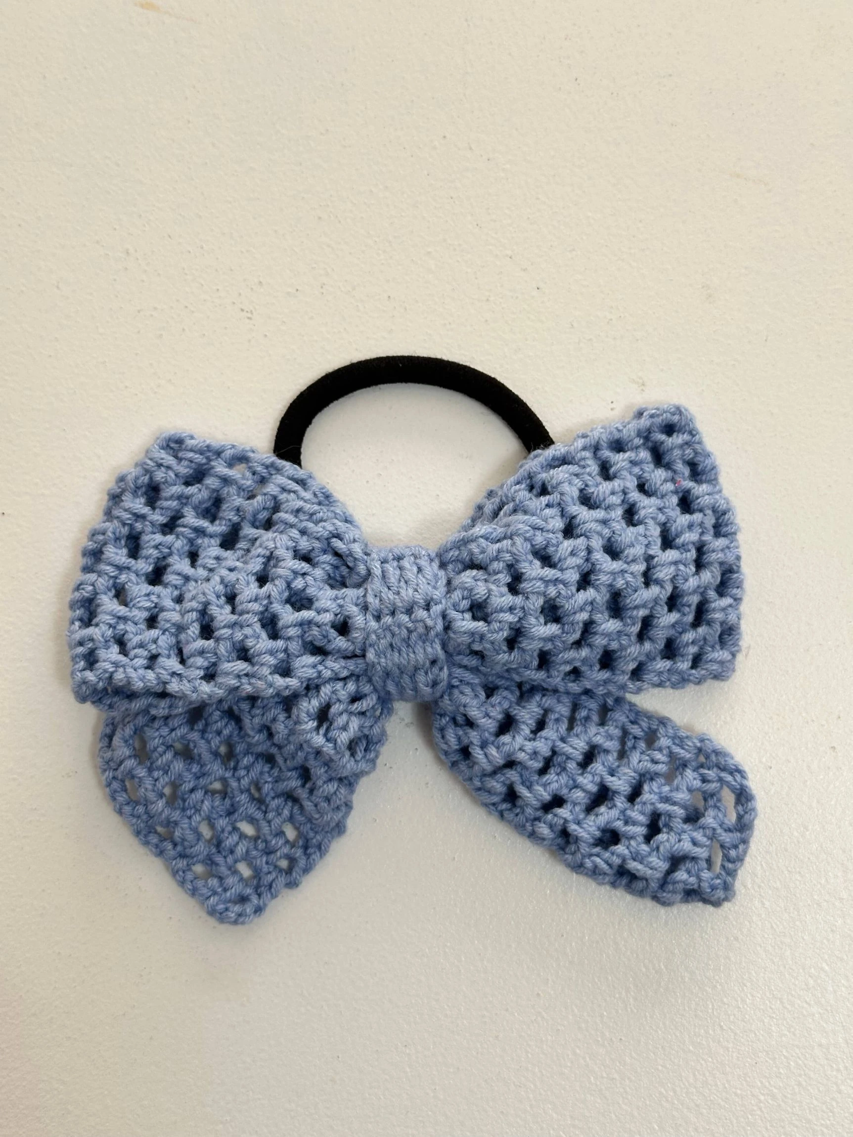 El Örmesi Örgü Fiyonk Toka - Bebe Mavisi