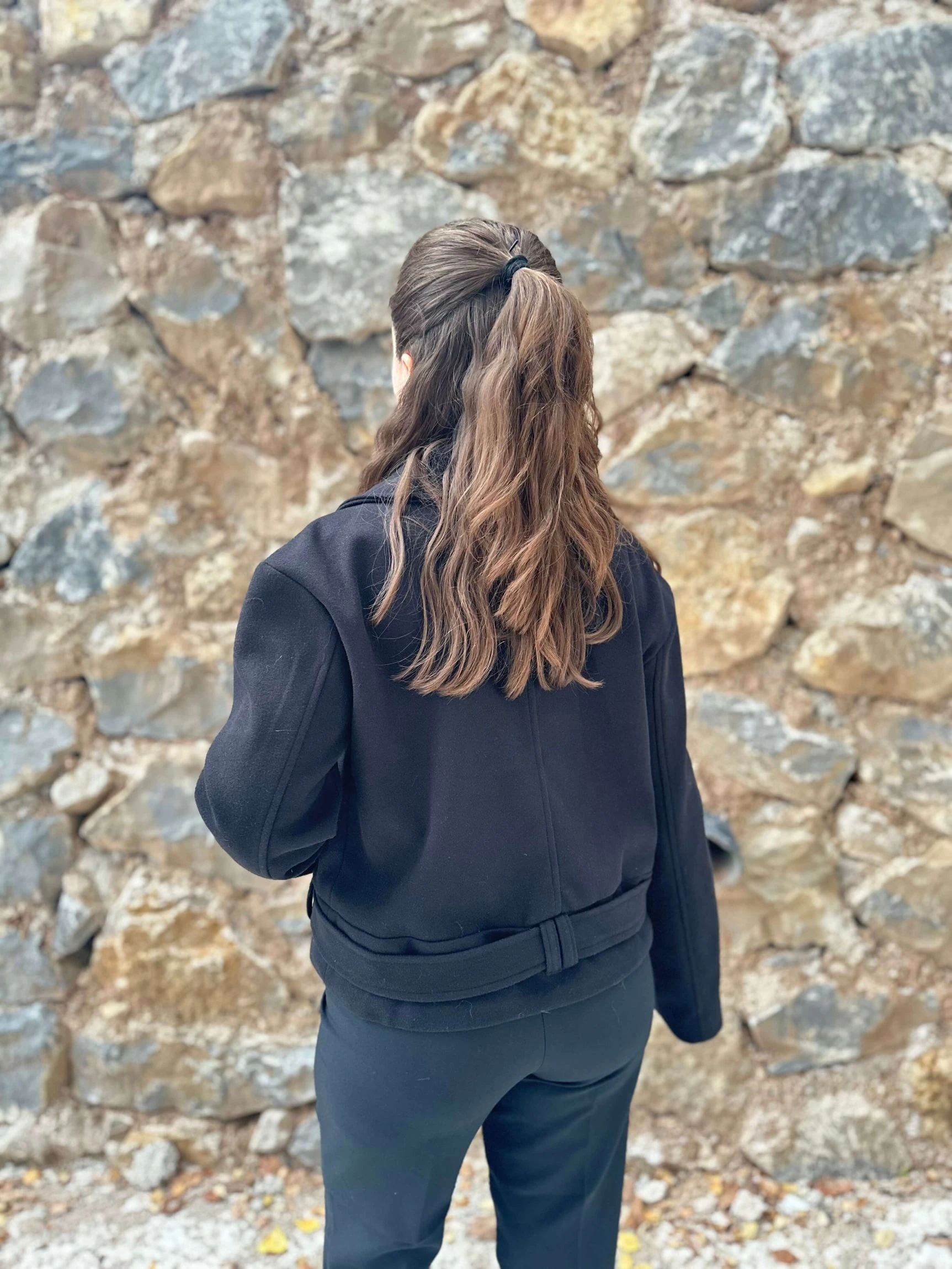 Düğme Detaylı Astarlı Kaşe