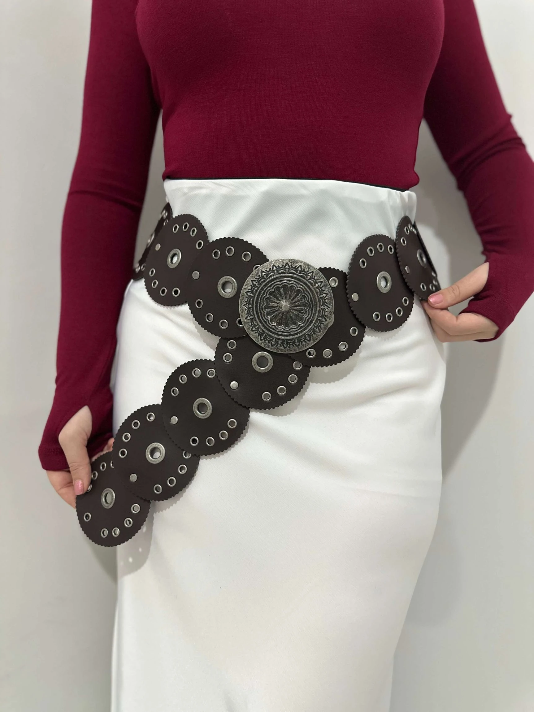 Marka Muadili Kemer - Kahverengi