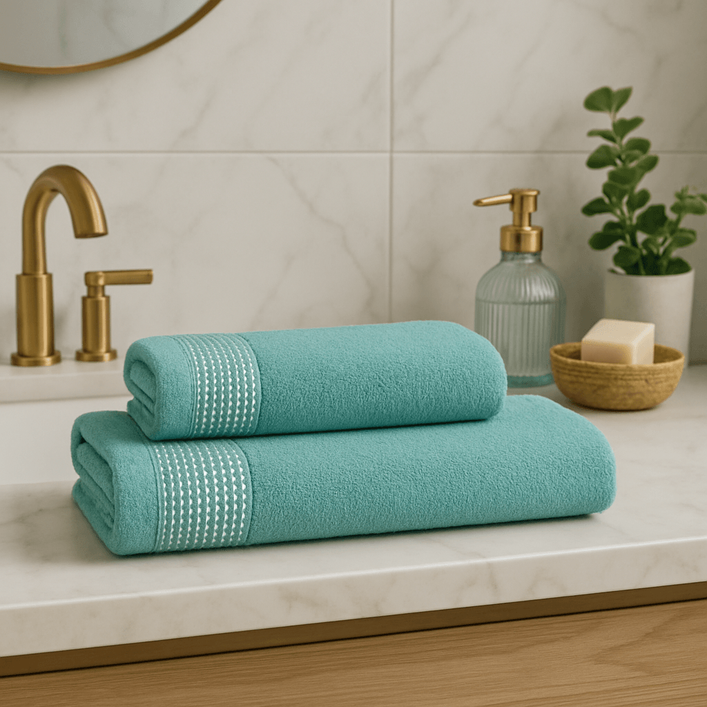 Aquasoft Serisi Banyo Havlu Seti 2'li  - ÇAĞLA