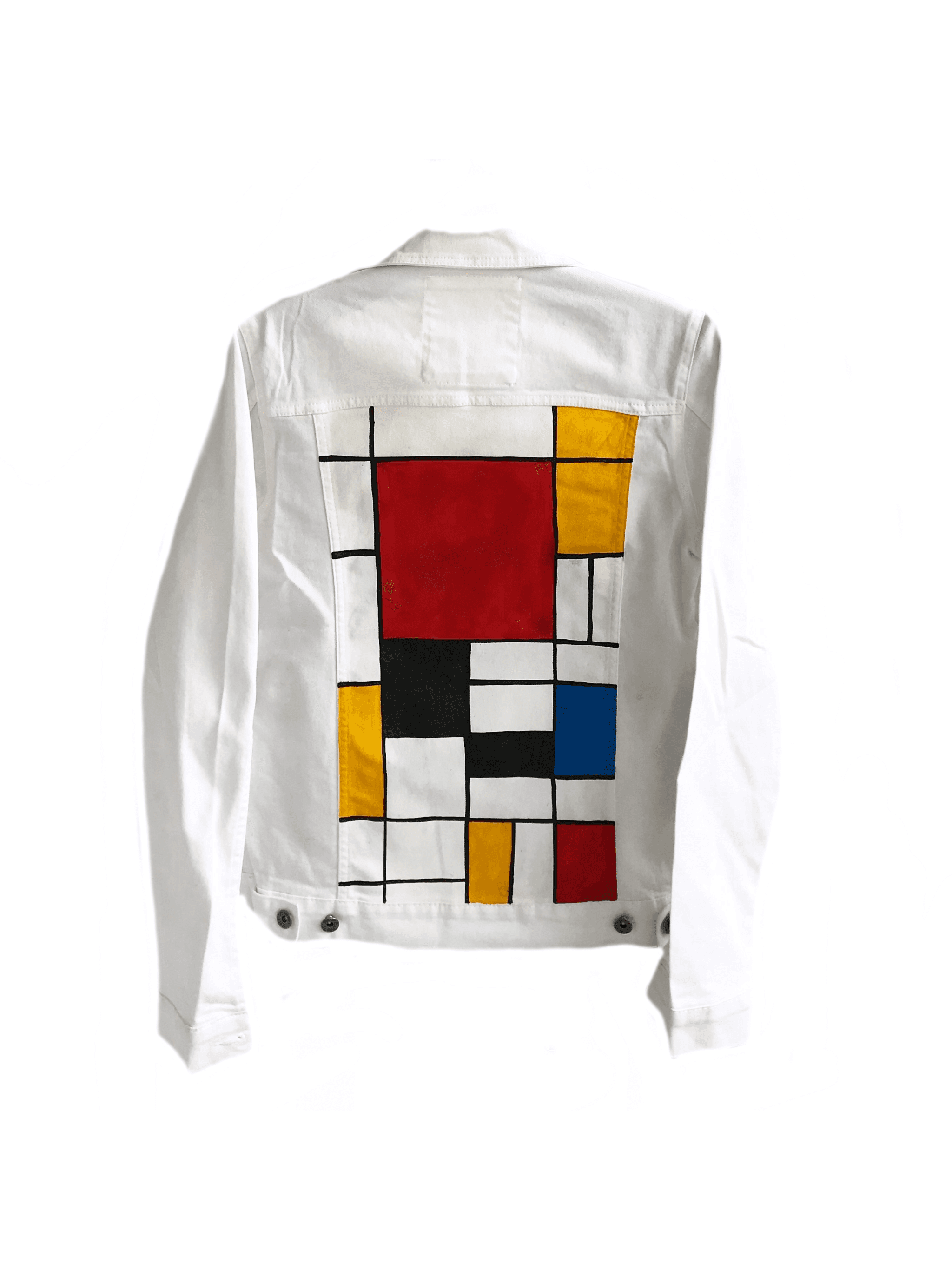 Piet Mondrian Art Kot Ceket