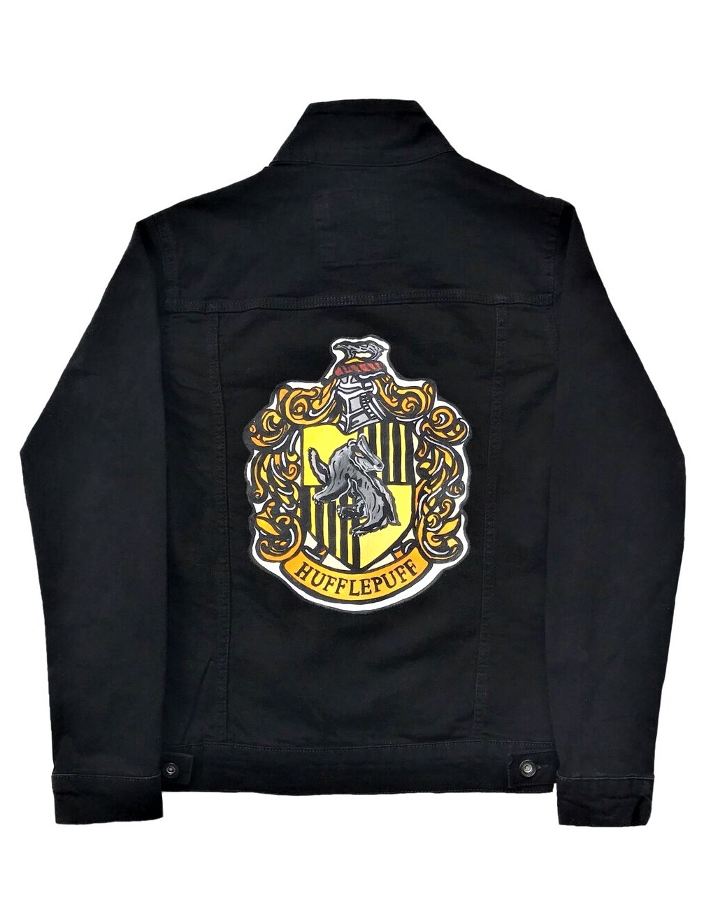 Harry Potter Hufflepuff Kot Ceket 