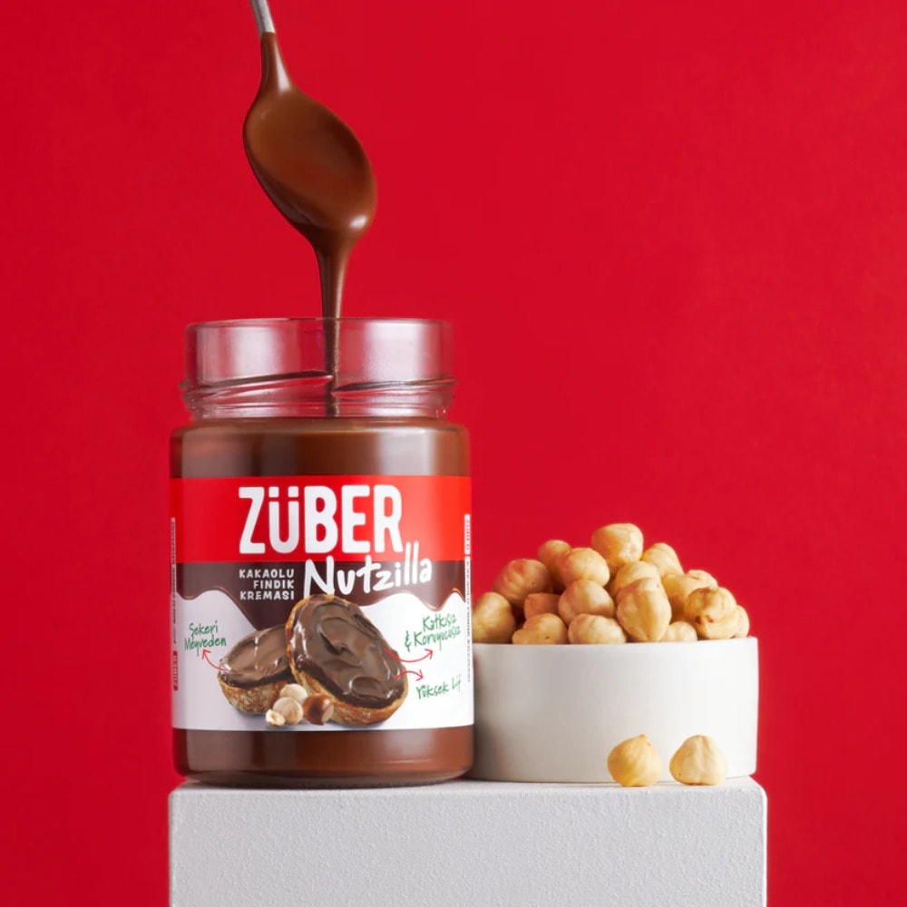 Züber Nutzilla Kakaolu Fındık Kreması 315 gr x 6