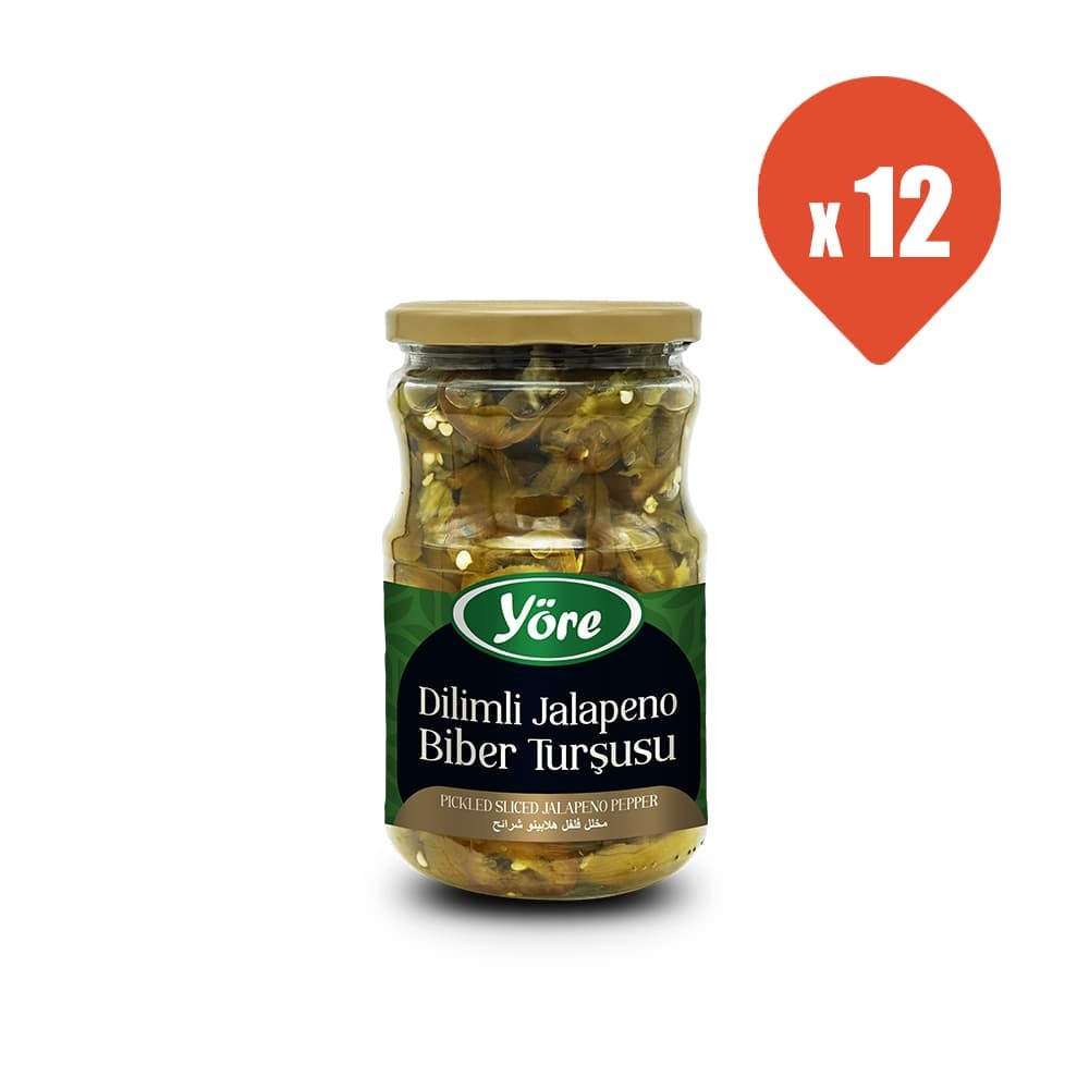 Yöre Jalapeno Biber Turşusu 340 gr x 12