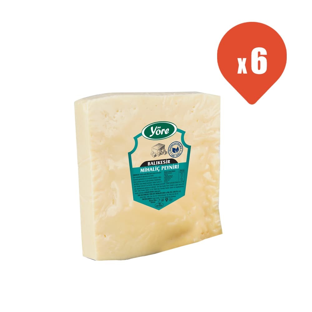 Yöre Balıkesir Mihaliç Peyniri 400 gr x 6