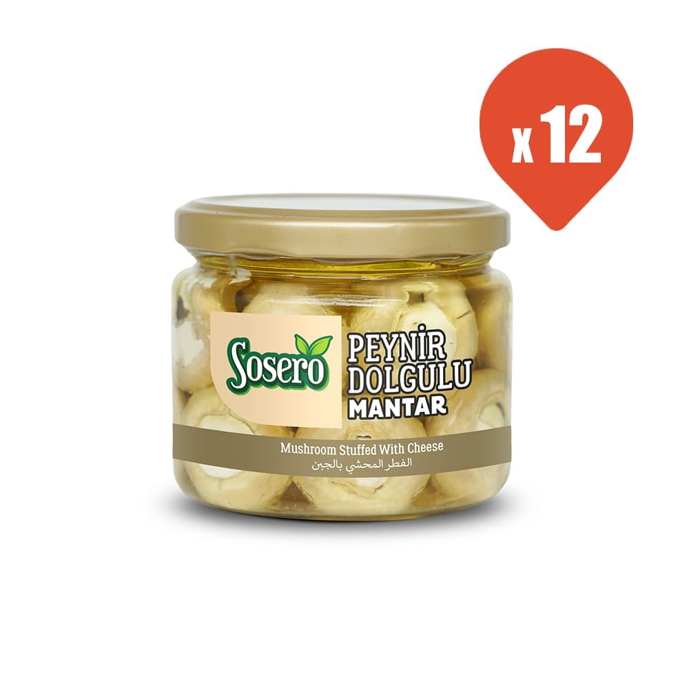 Sosero Peynir Dolgulu Mantar 290 gr x 12