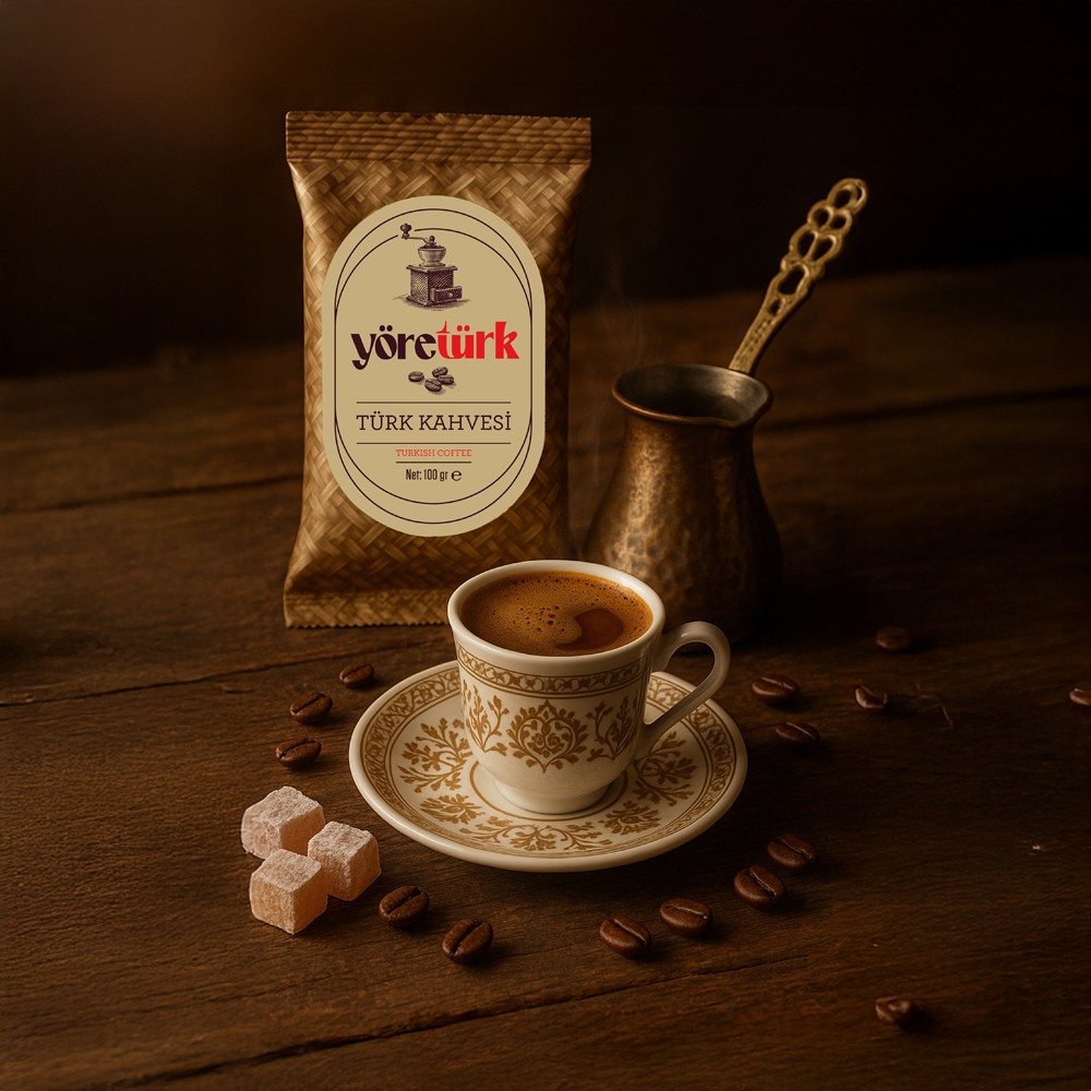 Yöretürk Türk Kahvesi 100 gr x 25 Adet