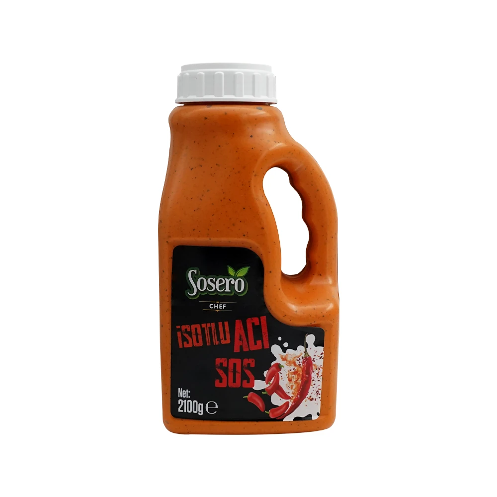 Sosero İsotlu Acı Sos 2100 gr Pet Şişe