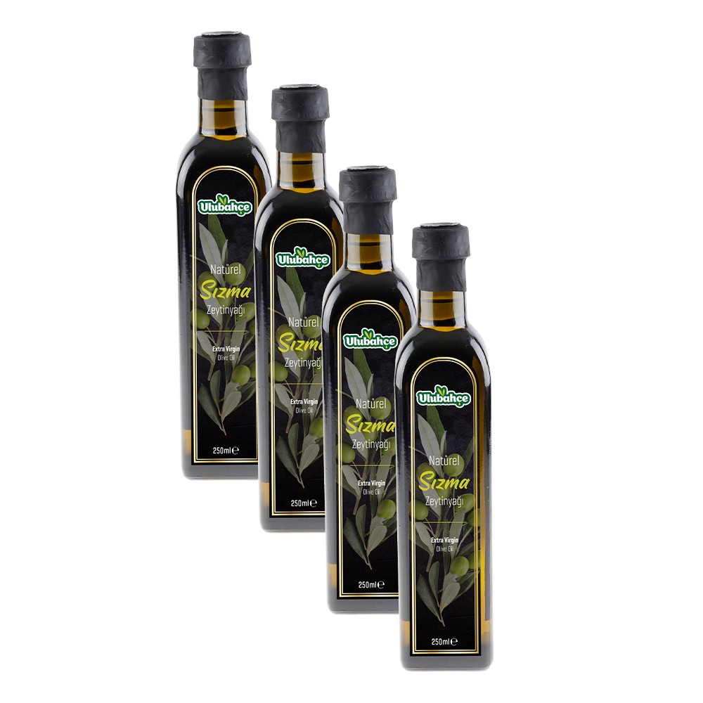Ulubahçe Natürel Sızma Zeytinyağı 250 ml x 4