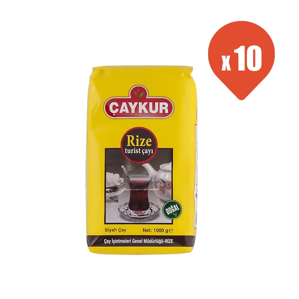 Çaykur Rize Turist Siyah Çay 1 kg x 10